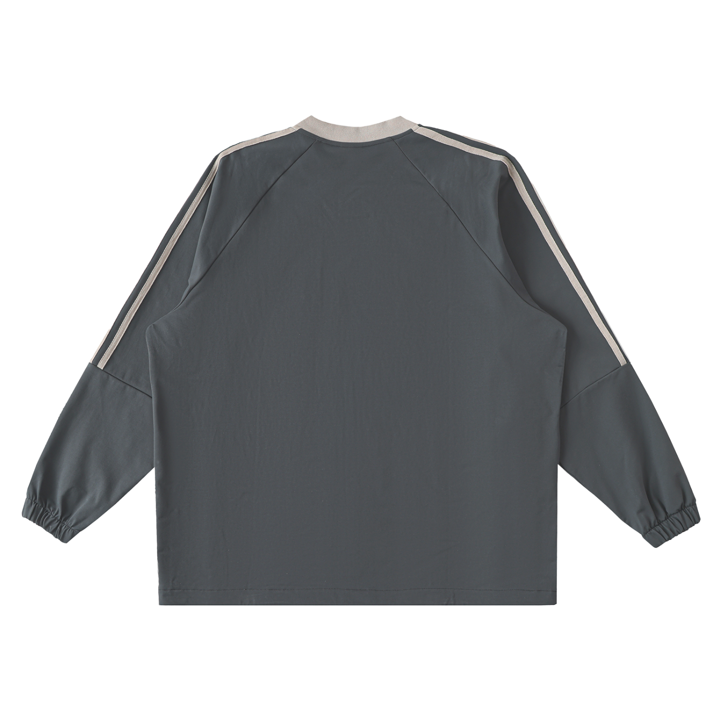 Graphic Footy Color-Block V-Neck Long-Sleeve T-Shirt