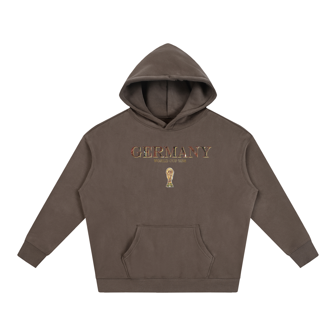Vintage Germany World Cup Oversize Fleeced Hoodie