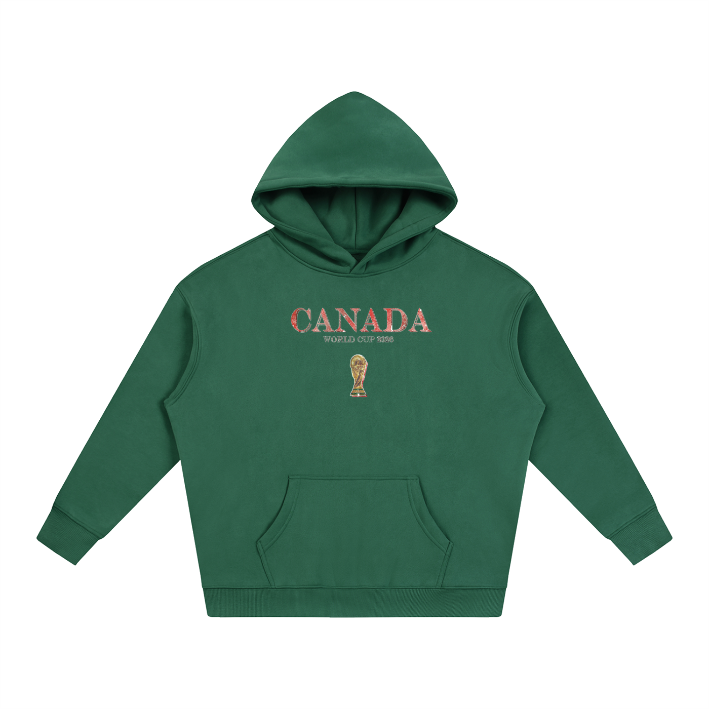 Vintage Canada World Cup Oversize Fleeced Hoodie