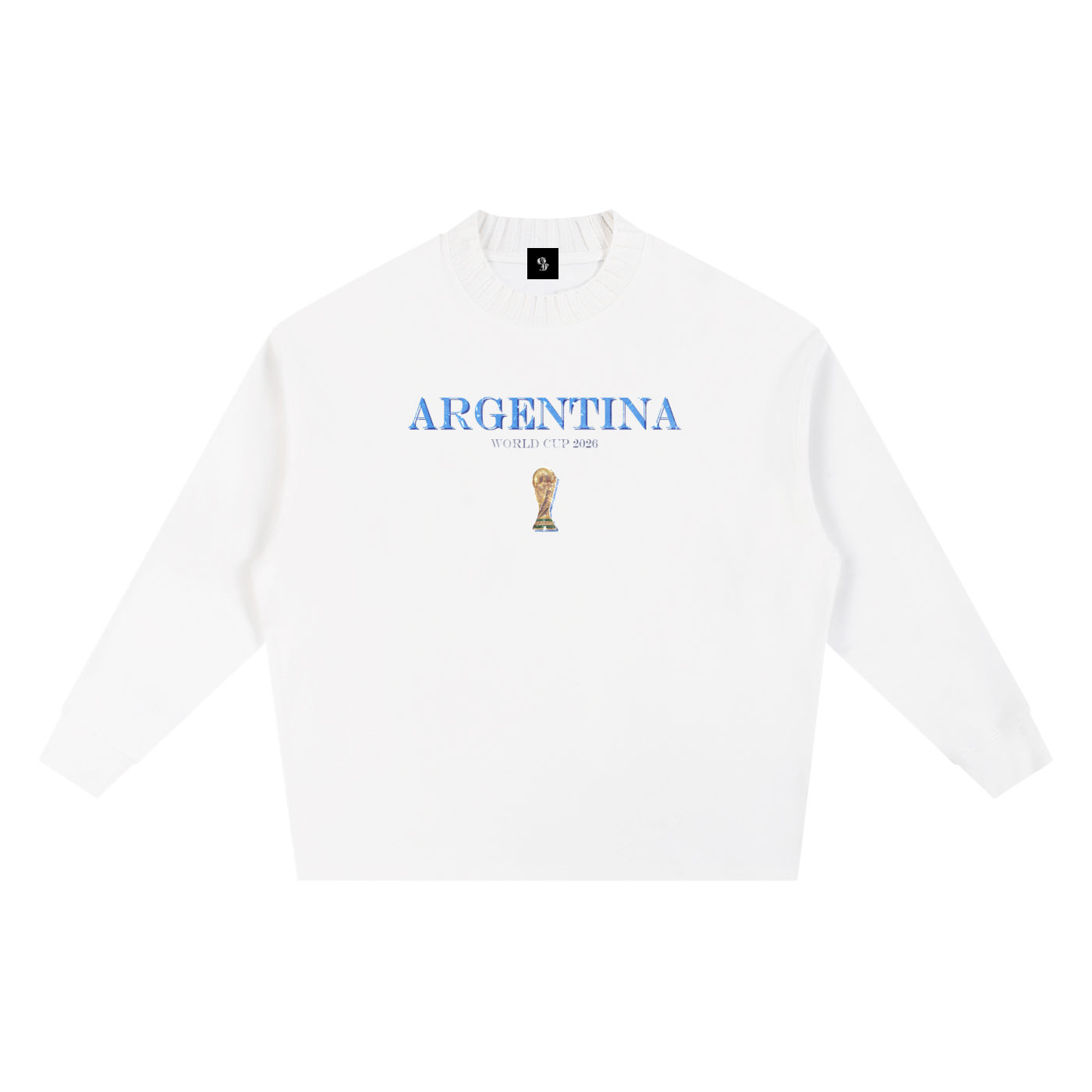 Argentina Knitted Round Neck Oversize Sweatshirt