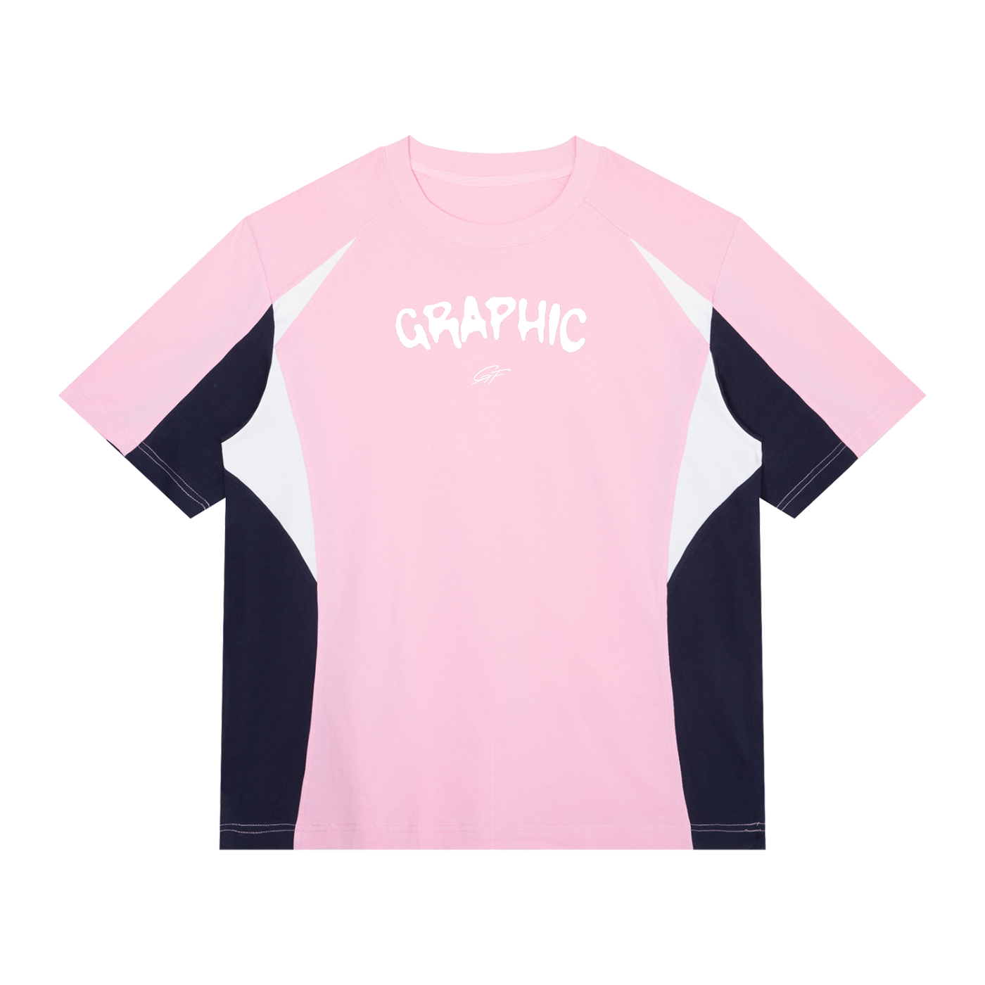 Graphic Footy Color Block Raglan T-Shirt