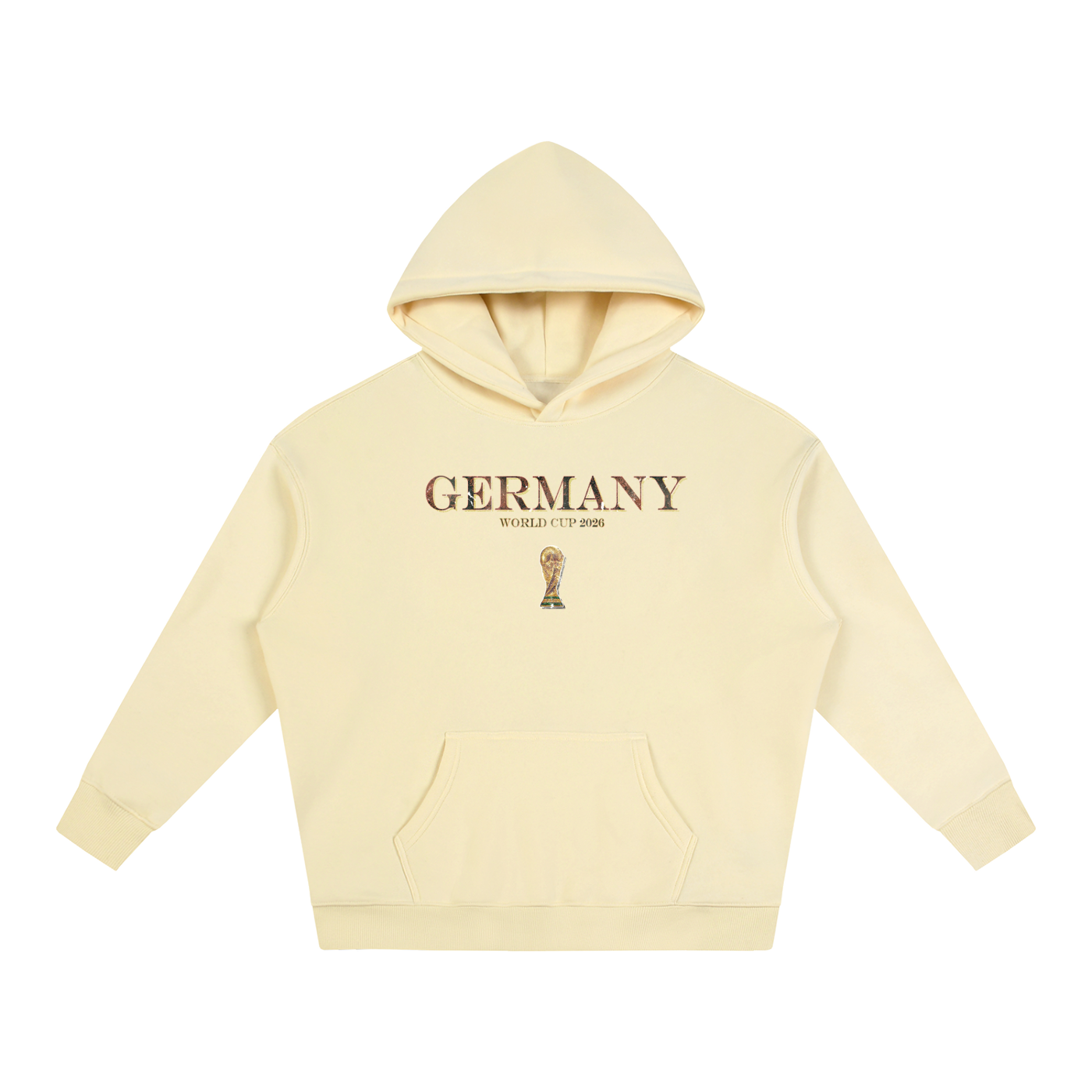 Vintage Germany World Cup Oversize Fleeced Hoodie