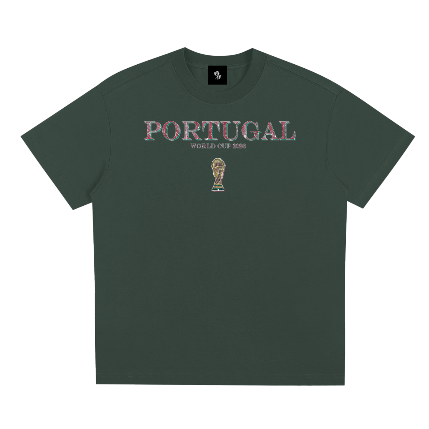 Vintage Portugal World Cup Sorona Quick-Dry Cooling T-Shirt