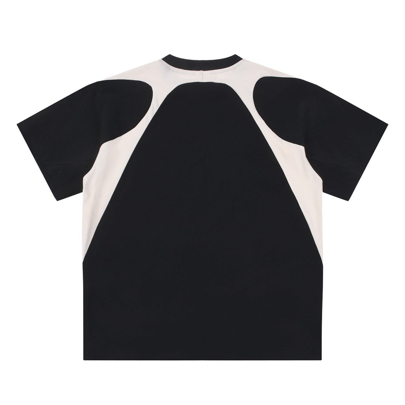 Graphic Footy Contrast Panel Cotton T-Shirt
