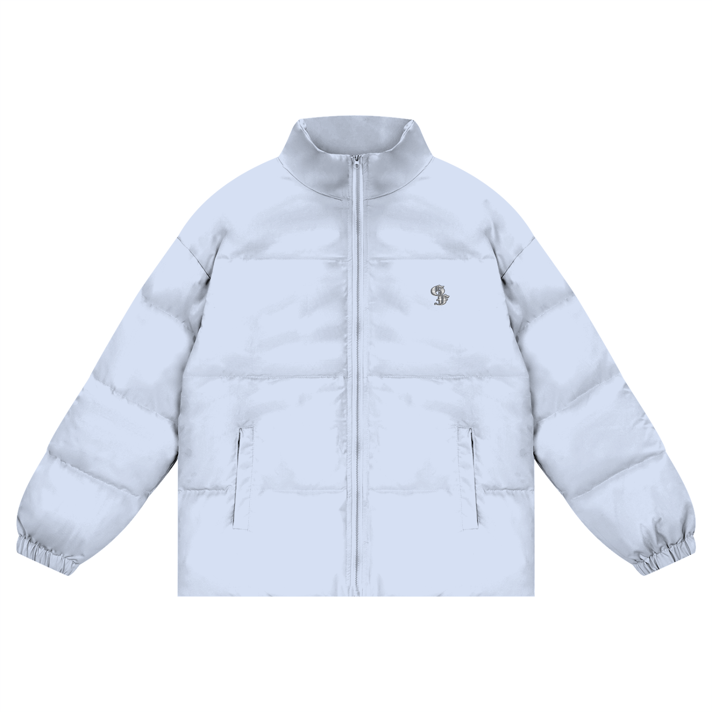 Vintage Graphic Footy Unisex Zipper Puffer Coat