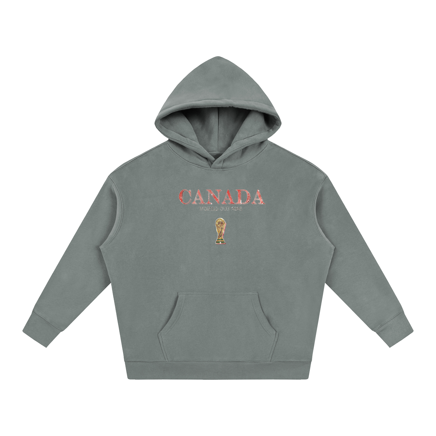 Vintage Canada World Cup Oversize Fleeced Hoodie