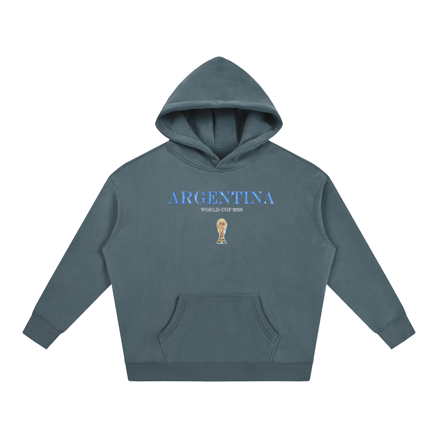 Argentina Oversize Fleeced Hoodie