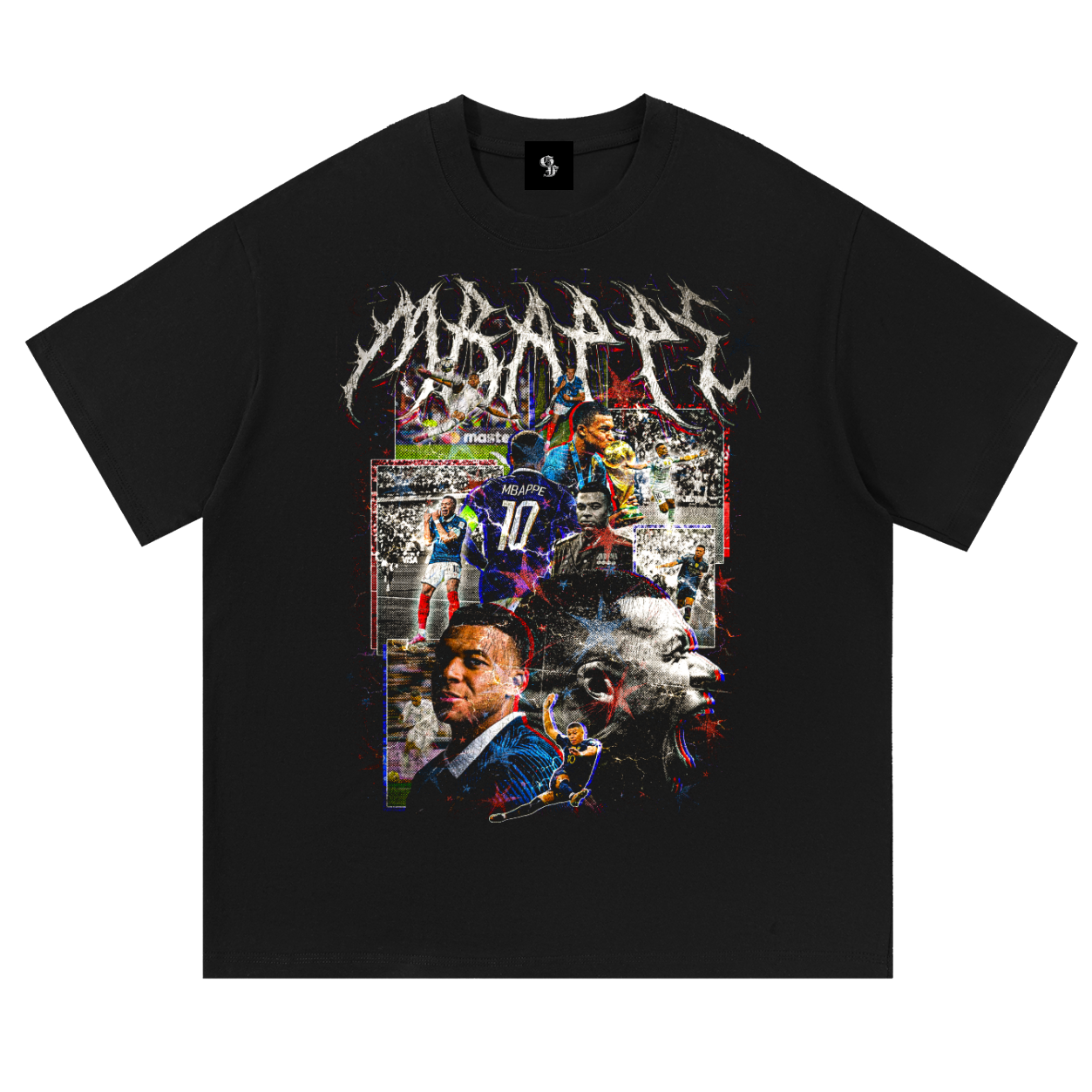 Vintage Kylian Mbappe Essential Cotton T-Shirt