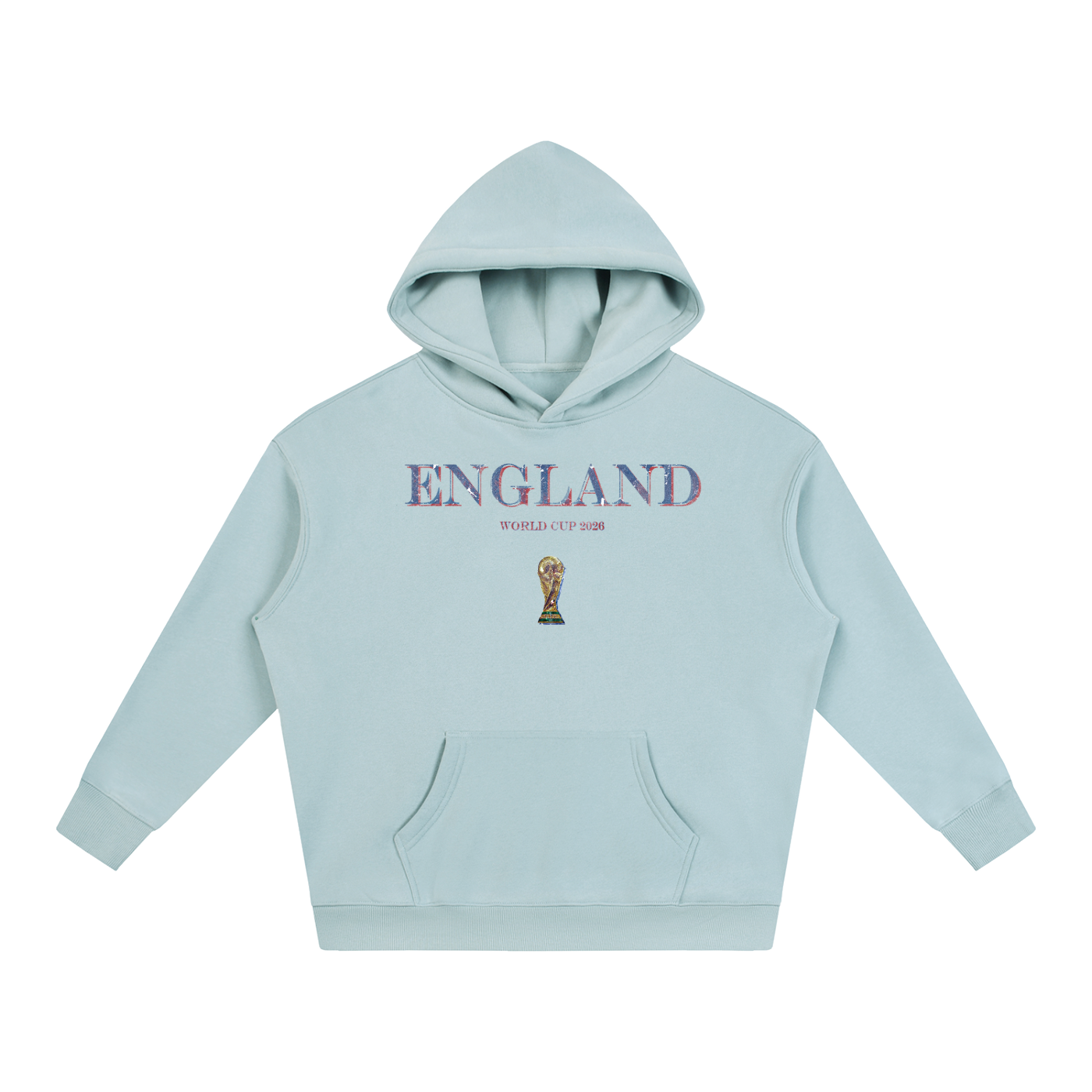 Vintage England World Cup Oversize Fleeced Hoodie
