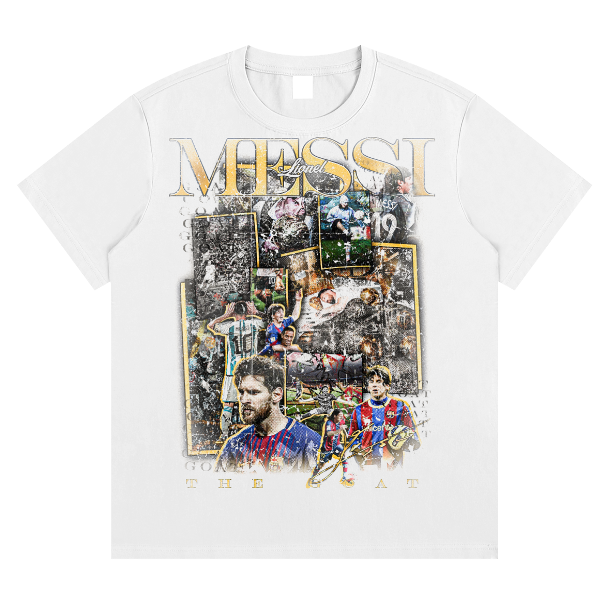 Vintage Lionel Messi Essential Cotton T-Shirt