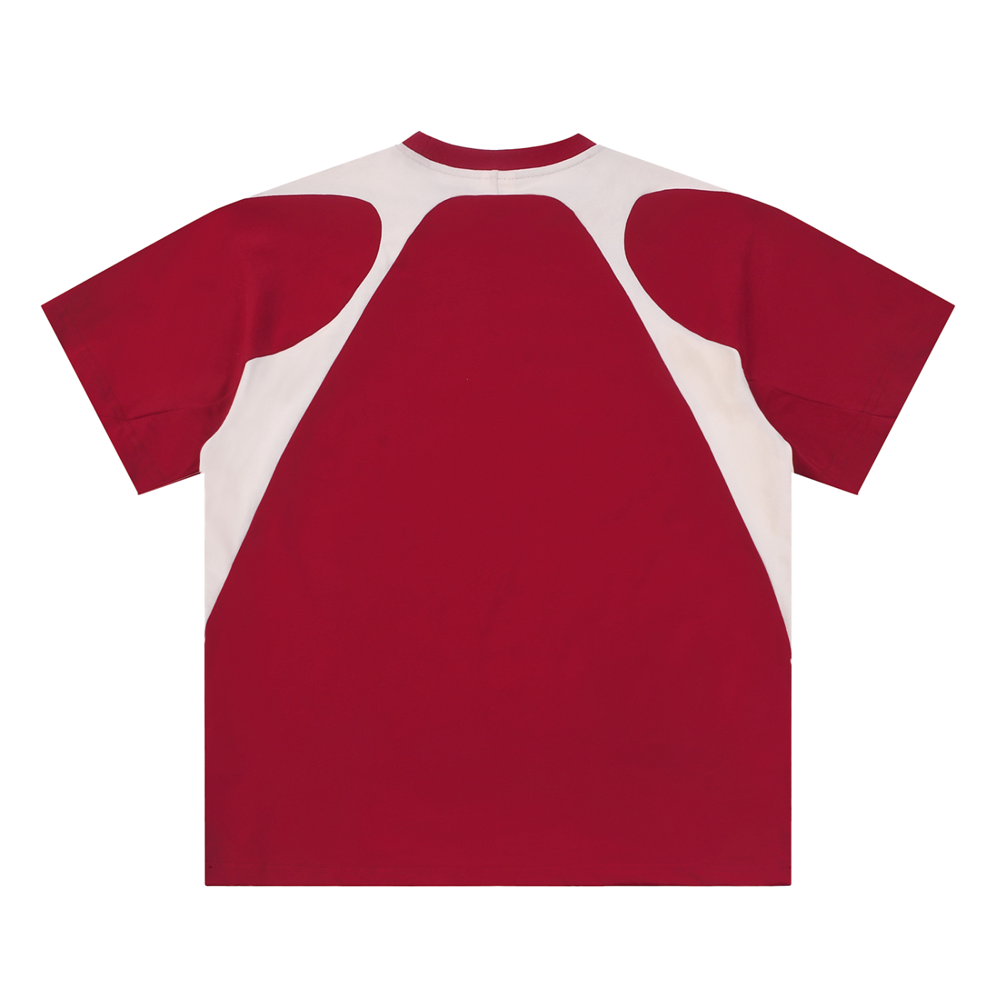 Graphic Footy Contrast Panel Cotton T-Shirt