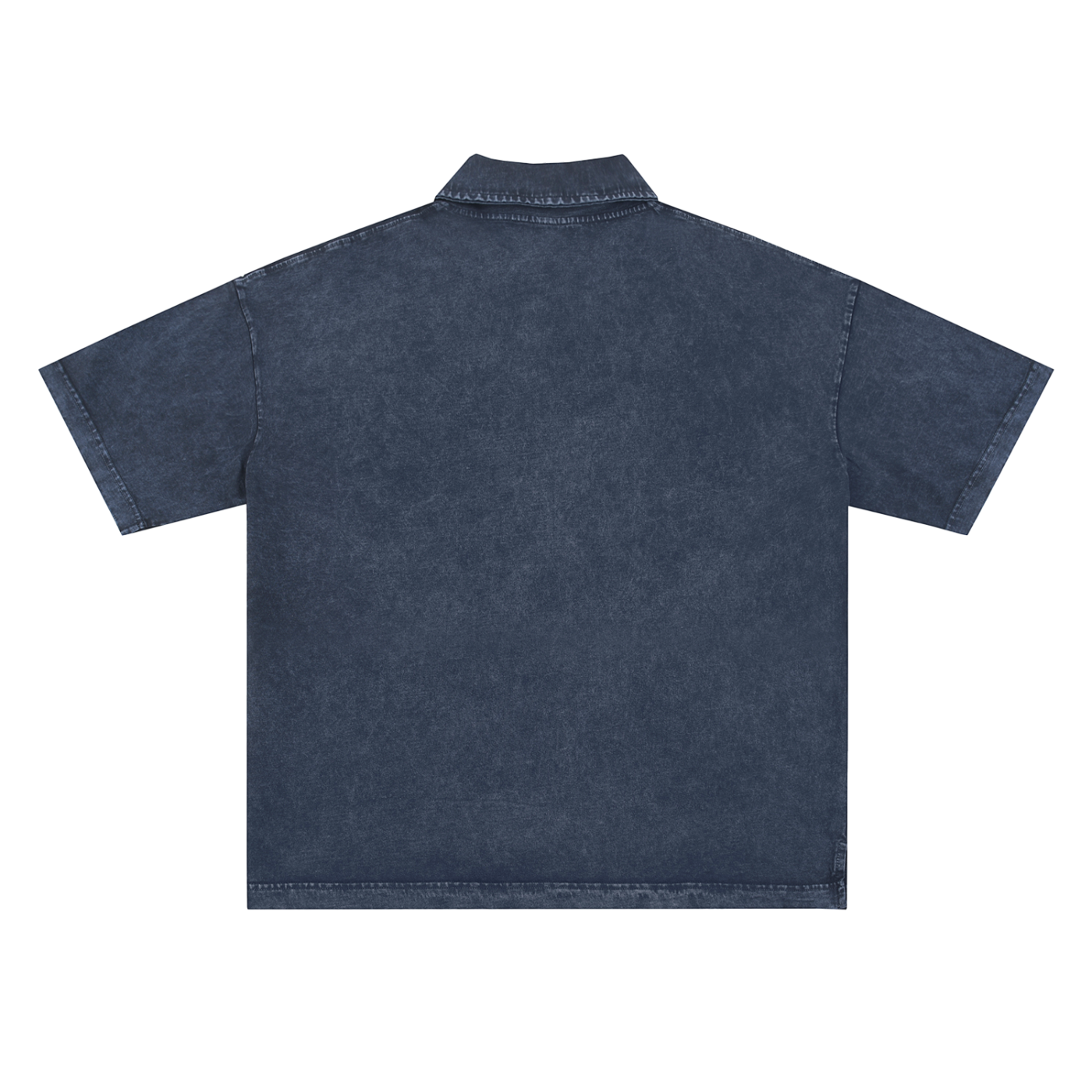 Graphic Footy Heavyweight Snow-Washed Polo T-Shirt