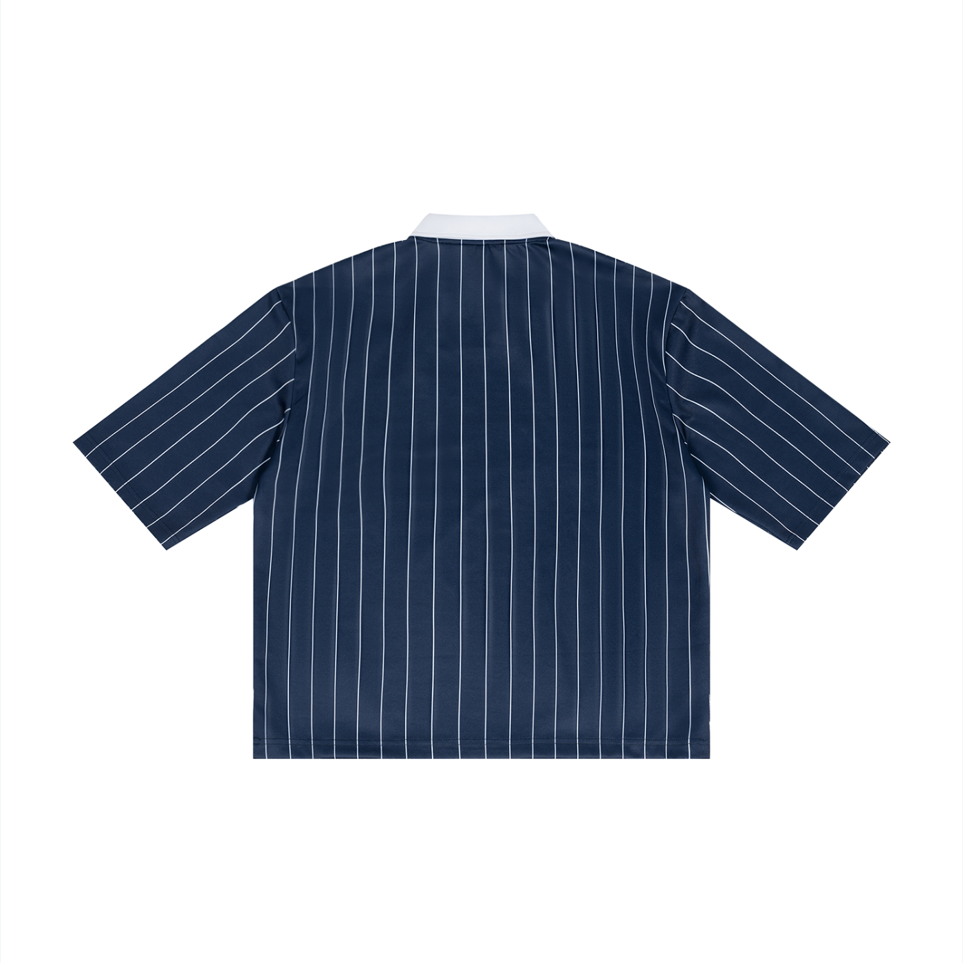 Vintage Argentina World Cup Pinstripe Collared Soccer Jersey