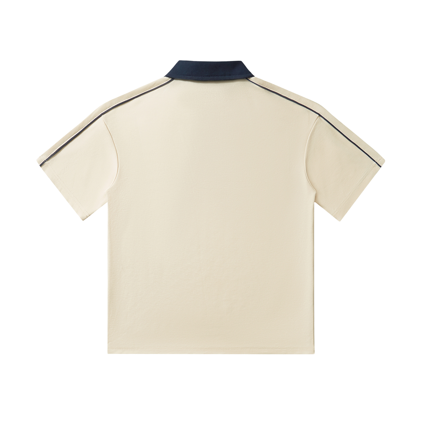 Vintage England World Cup Contrast Collar Short-Sleeve Polo Shirt