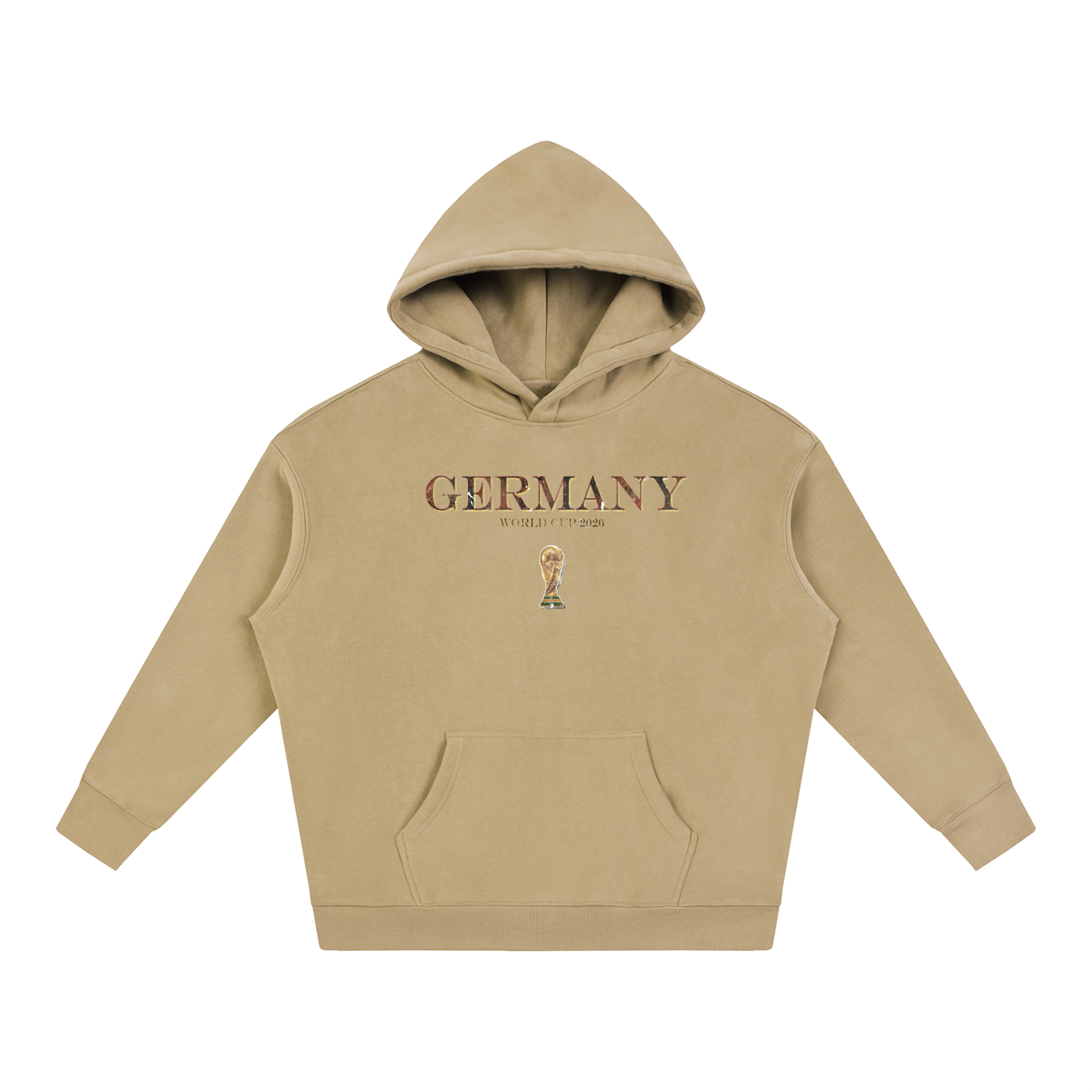 Vintage Germany World Cup Oversize Fleeced Hoodie