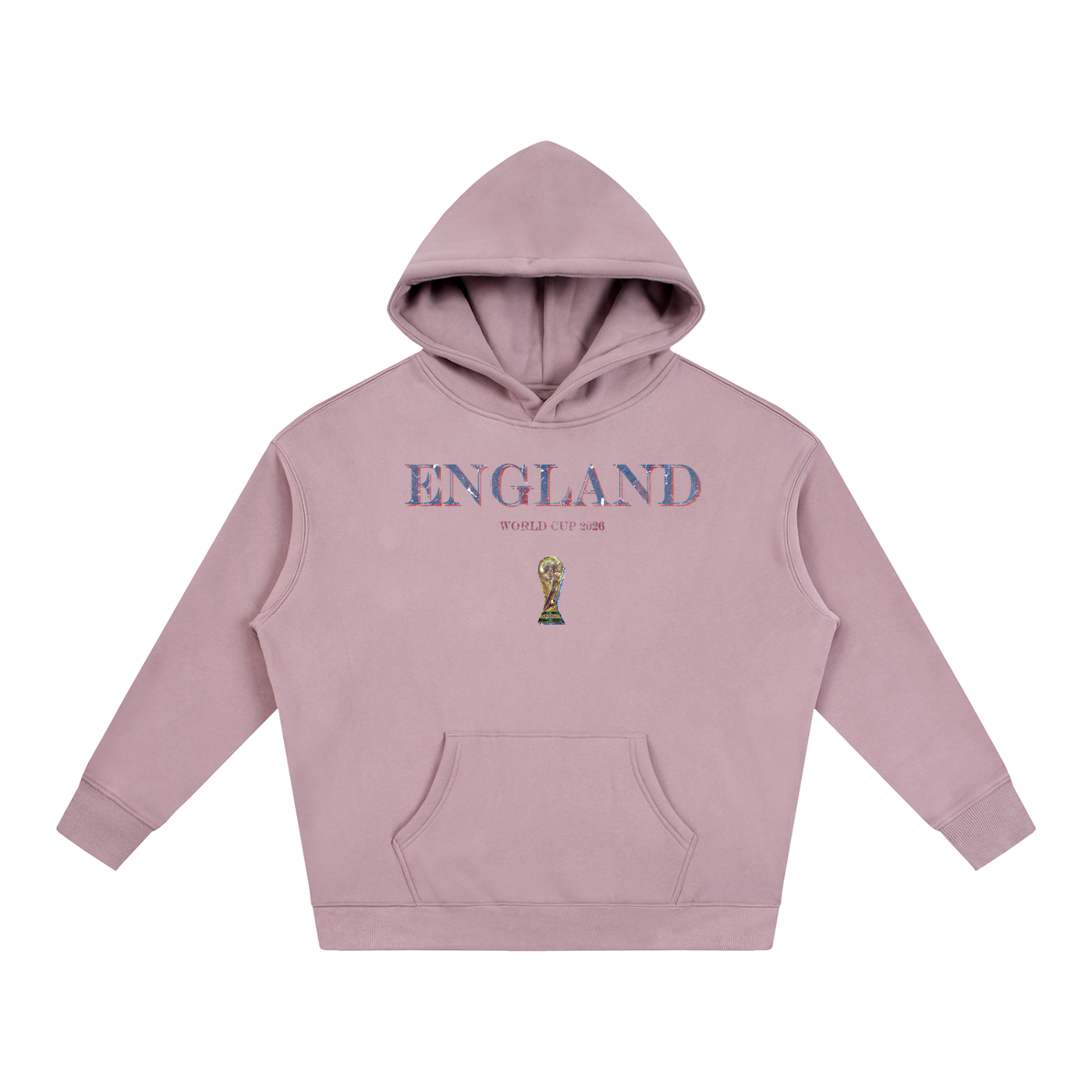 Vintage England World Cup Oversize Fleeced Hoodie