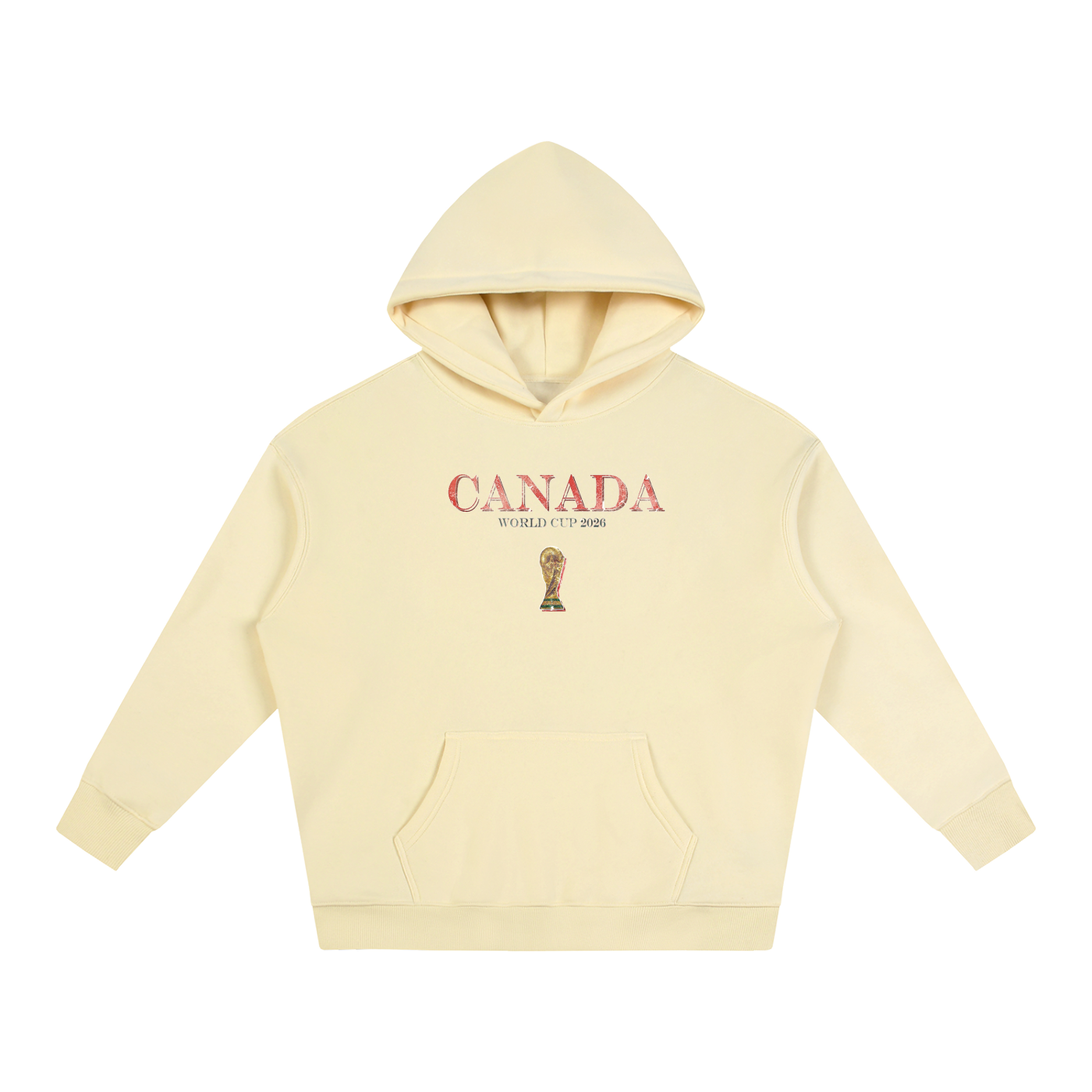 Vintage Canada World Cup Oversize Fleeced Hoodie