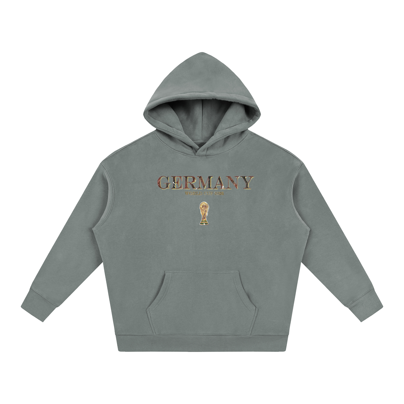 Vintage Germany World Cup Oversize Fleeced Hoodie