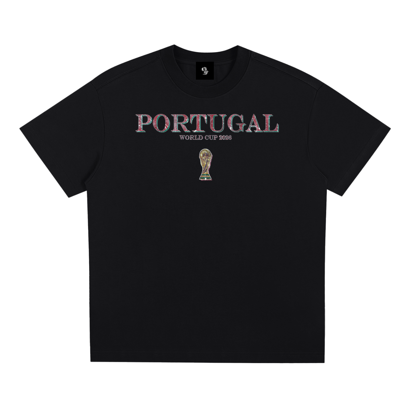 Vintage Portugal World Cup Sorona Quick-Dry Cooling T-Shirt