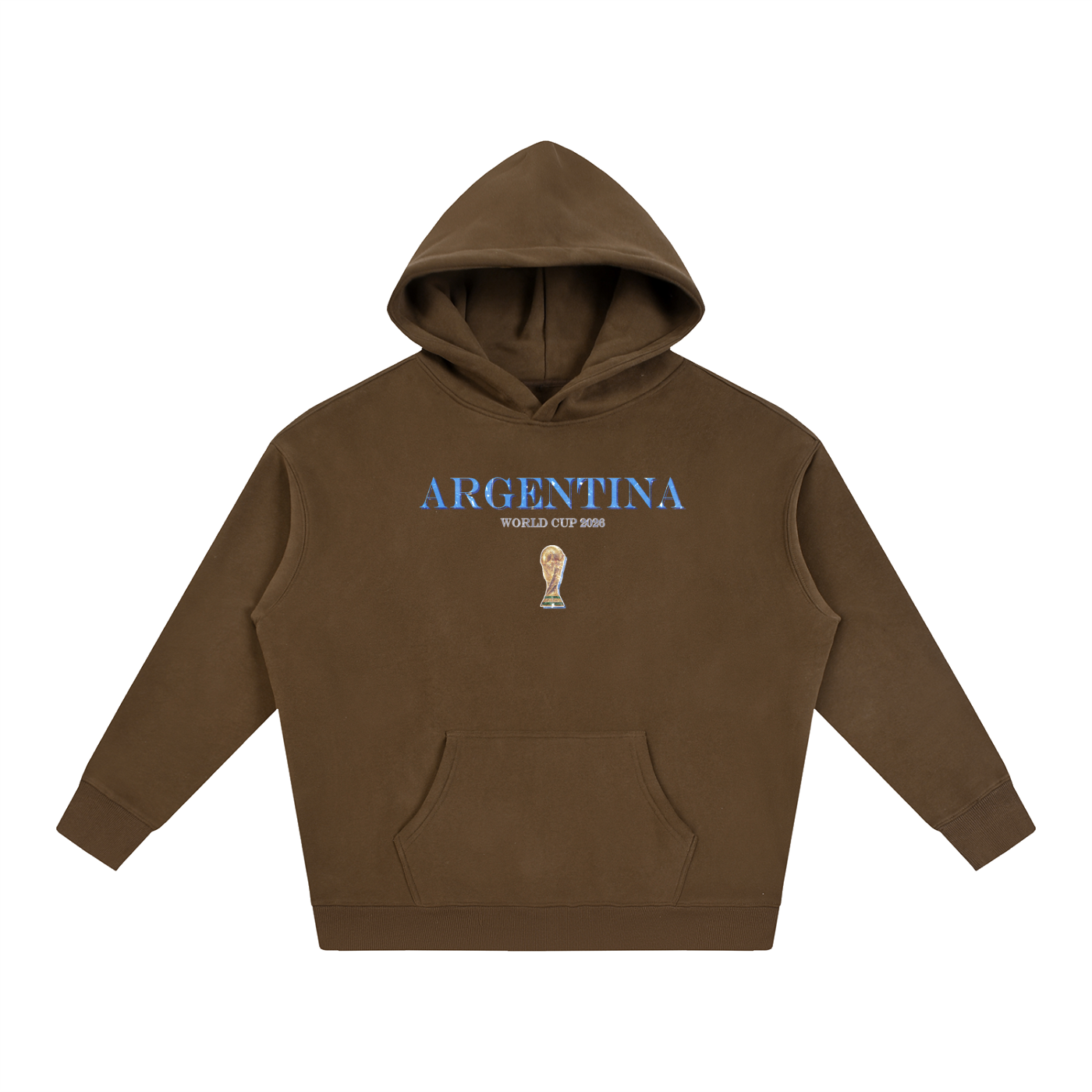 Argentina Oversize Fleeced Hoodie