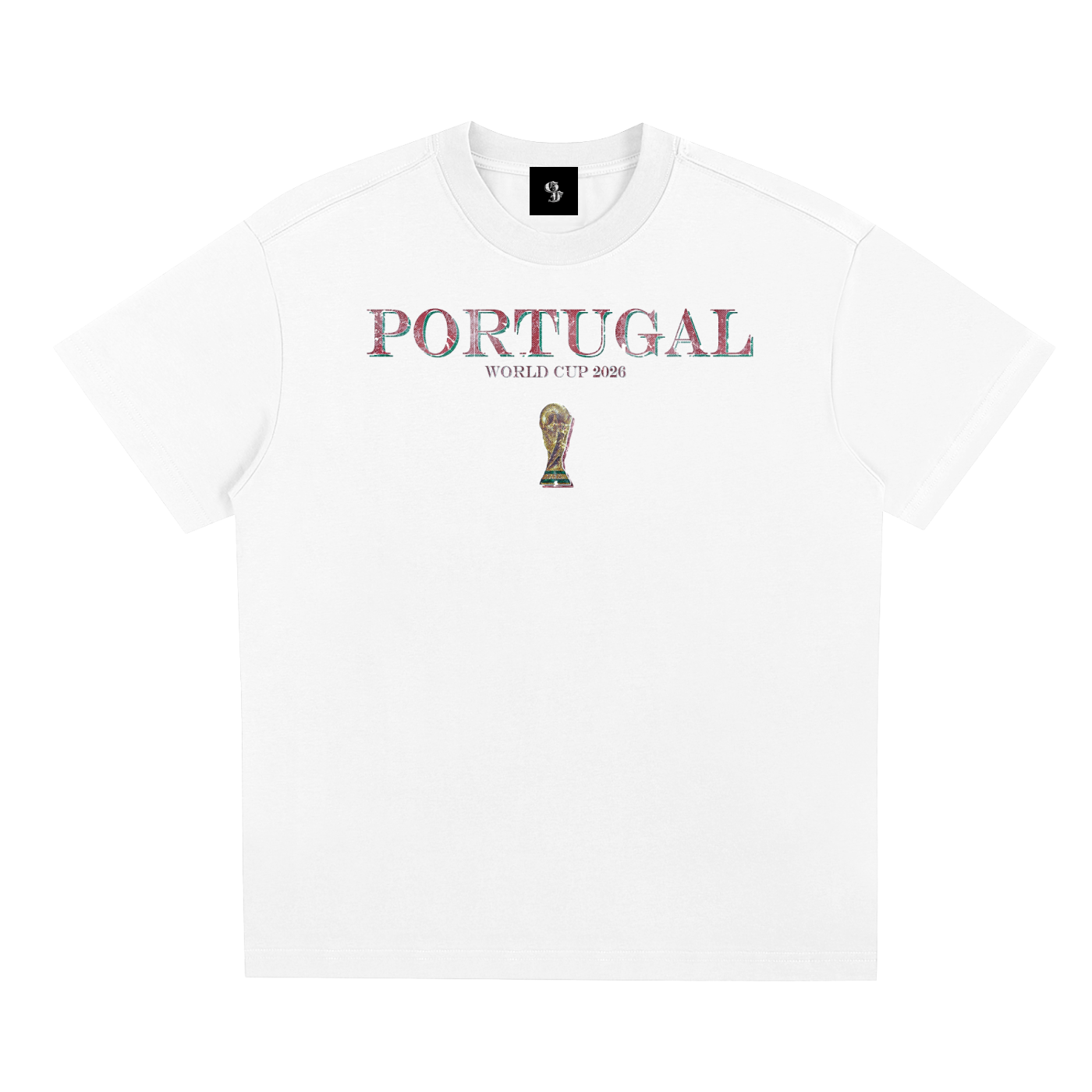 Vintage Portugal World Cup Sorona Quick-Dry Cooling T-Shirt