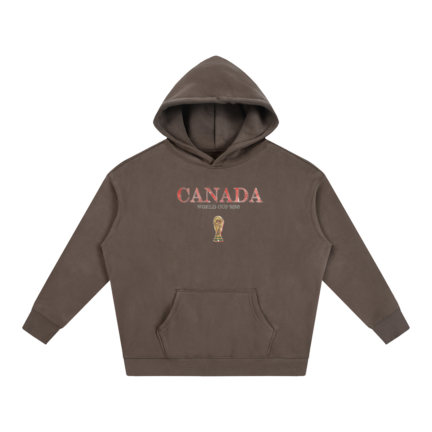 Vintage Canada World Cup Oversize Fleeced Hoodie