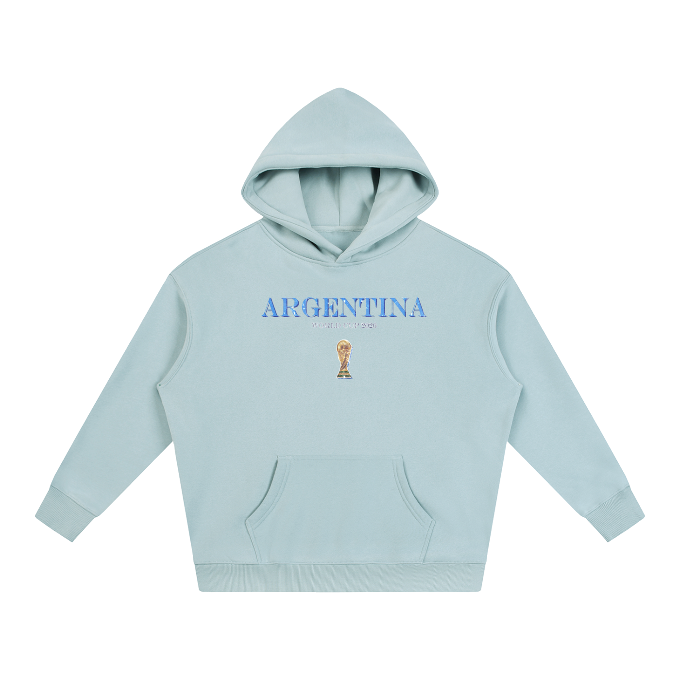 Argentina Oversize Fleeced Hoodie
