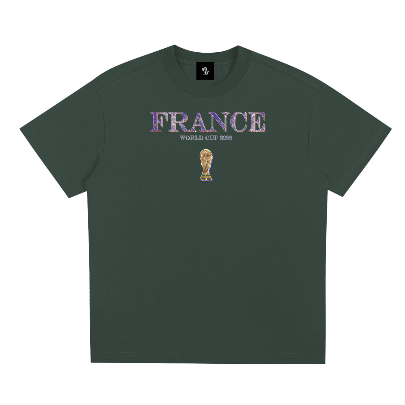 Vintage France World Cup Sorona Quick-Dry Cooling T-Shirt