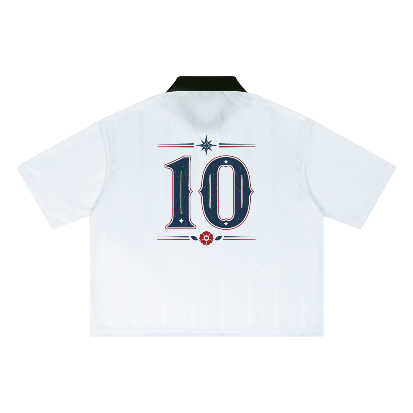 England Unisex Striped Boxy Soccer Jersey