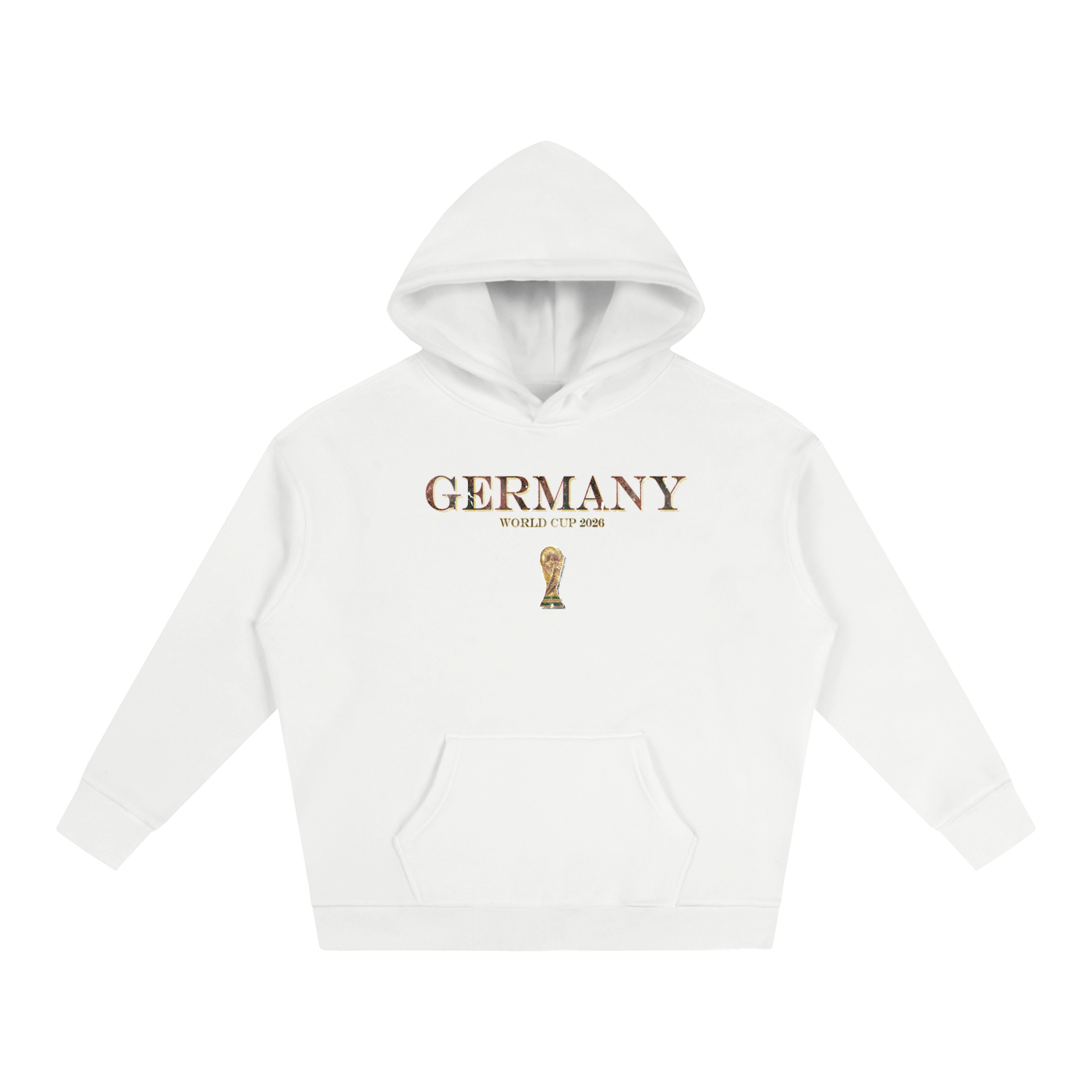 Vintage Germany World Cup Oversize Fleeced Hoodie