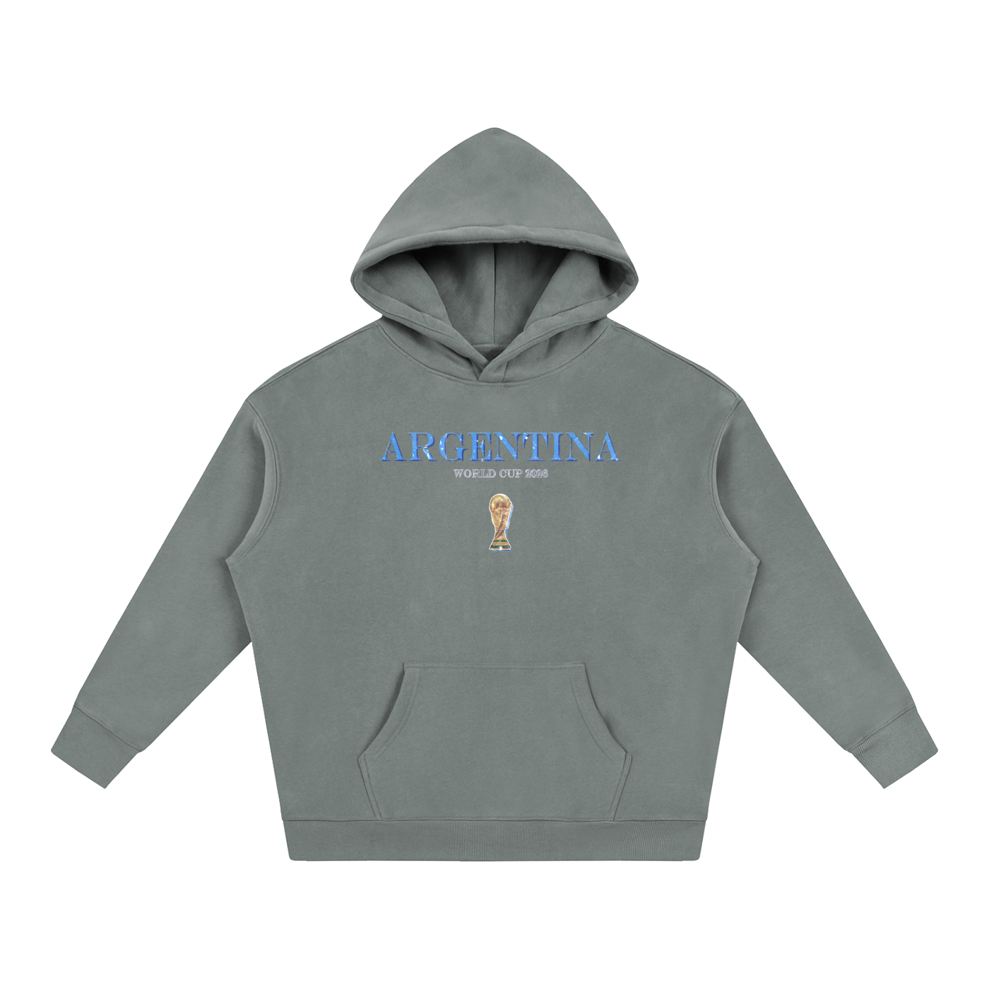 Argentina Oversize Fleeced Hoodie