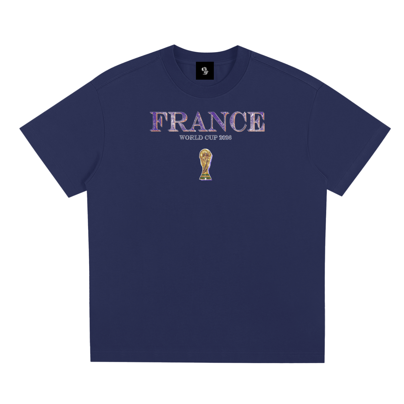 Vintage France World Cup Sorona Quick-Dry Cooling T-Shirt