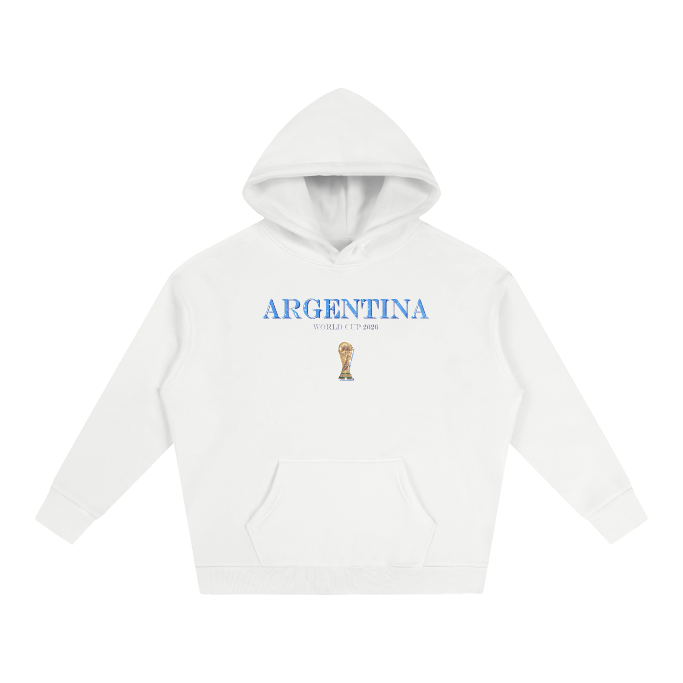 Argentina Oversize Fleeced Hoodie