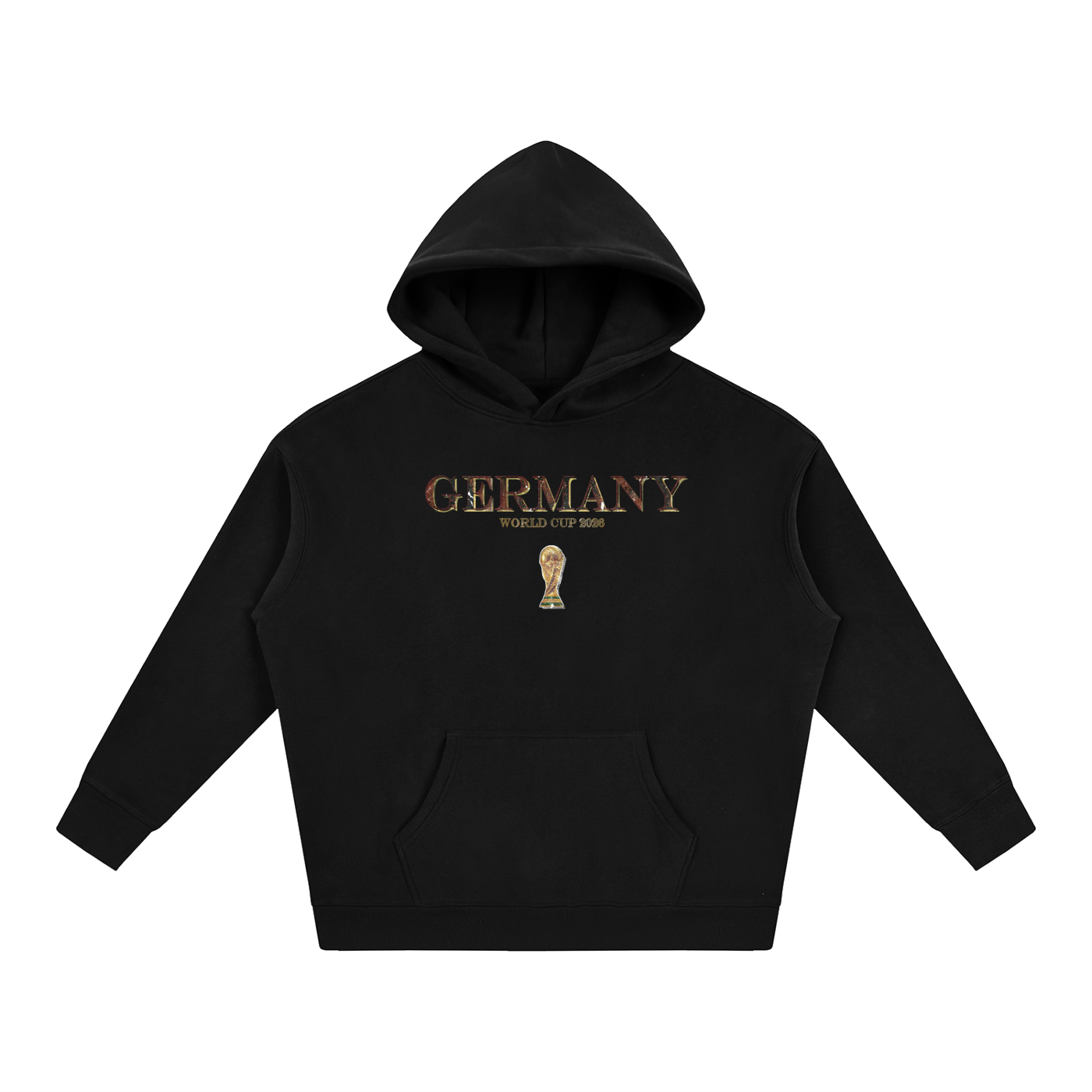 Vintage Germany World Cup Oversize Fleeced Hoodie