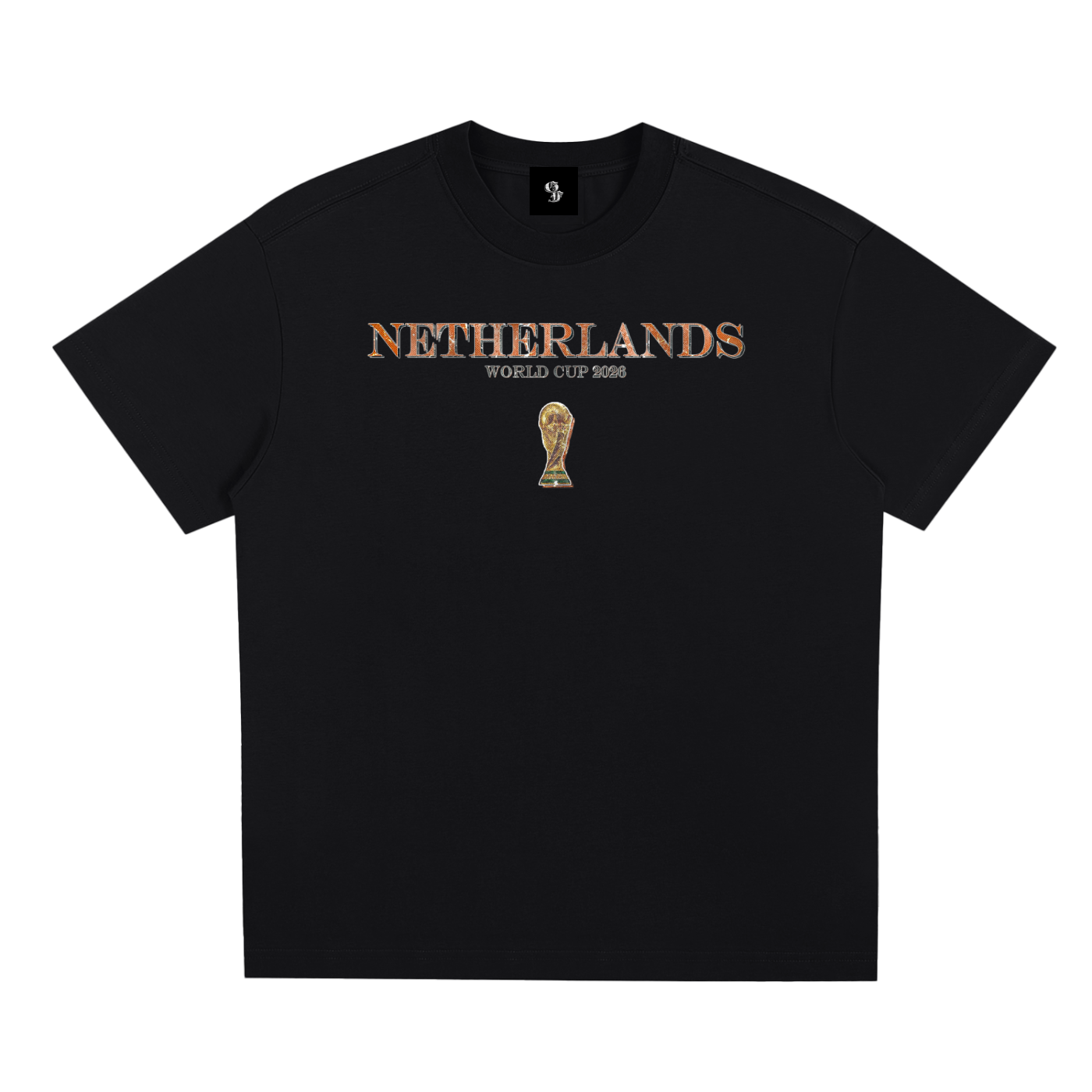 Vintage Netherlands World Cup Sorona Quick-Dry Cooling T-Shirt