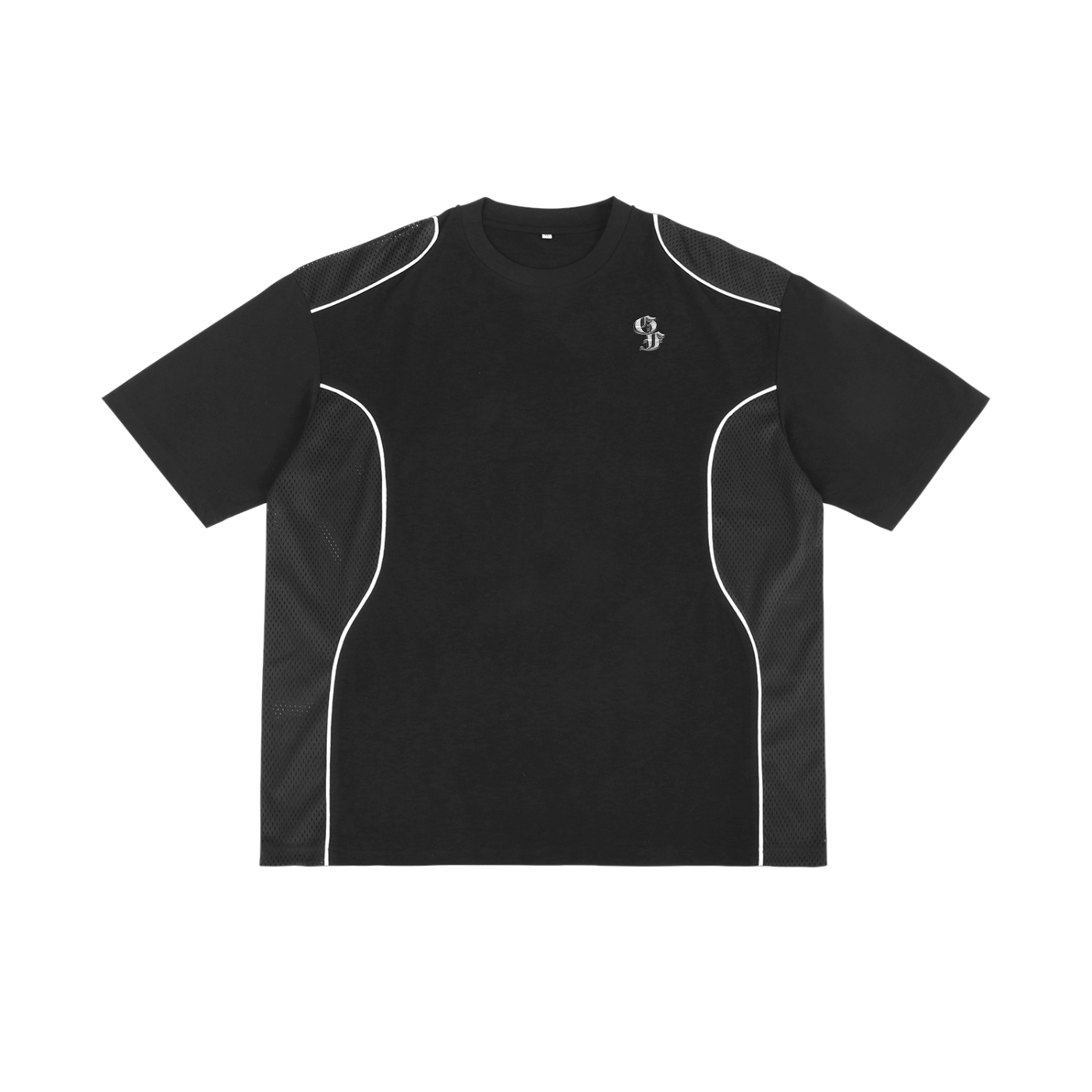 Vintage Graphic Footy Contrast Piped Panel T-Shirt