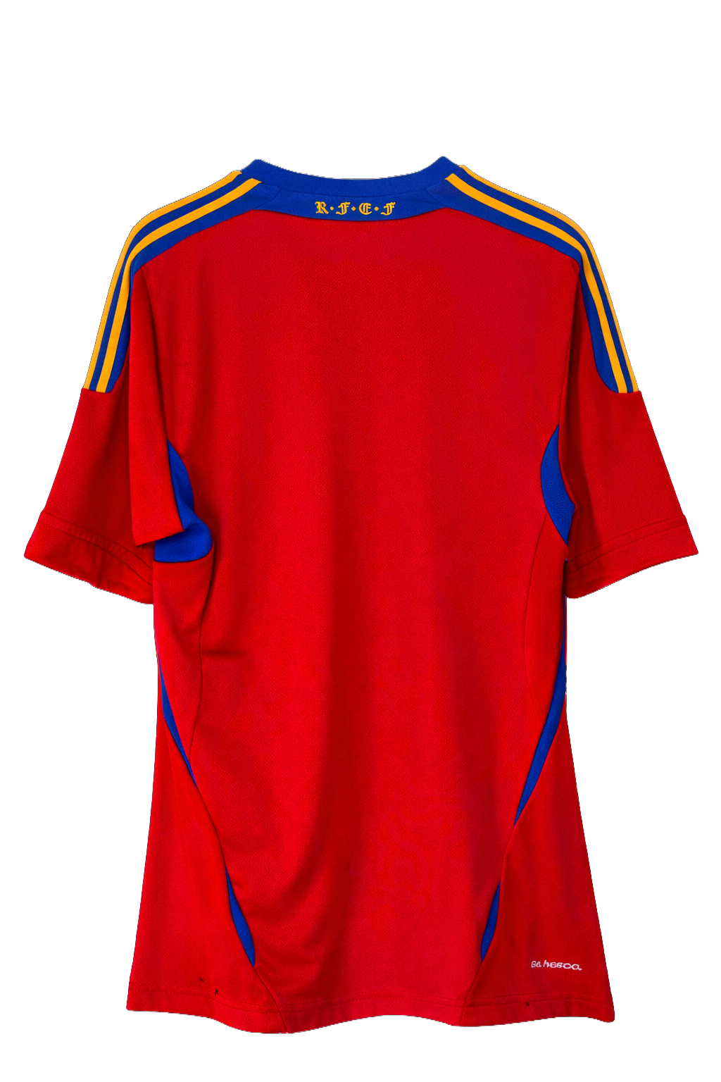 Spain Adidas Home Jersey 2010 World Cup Champions Patch – Men’s Size L