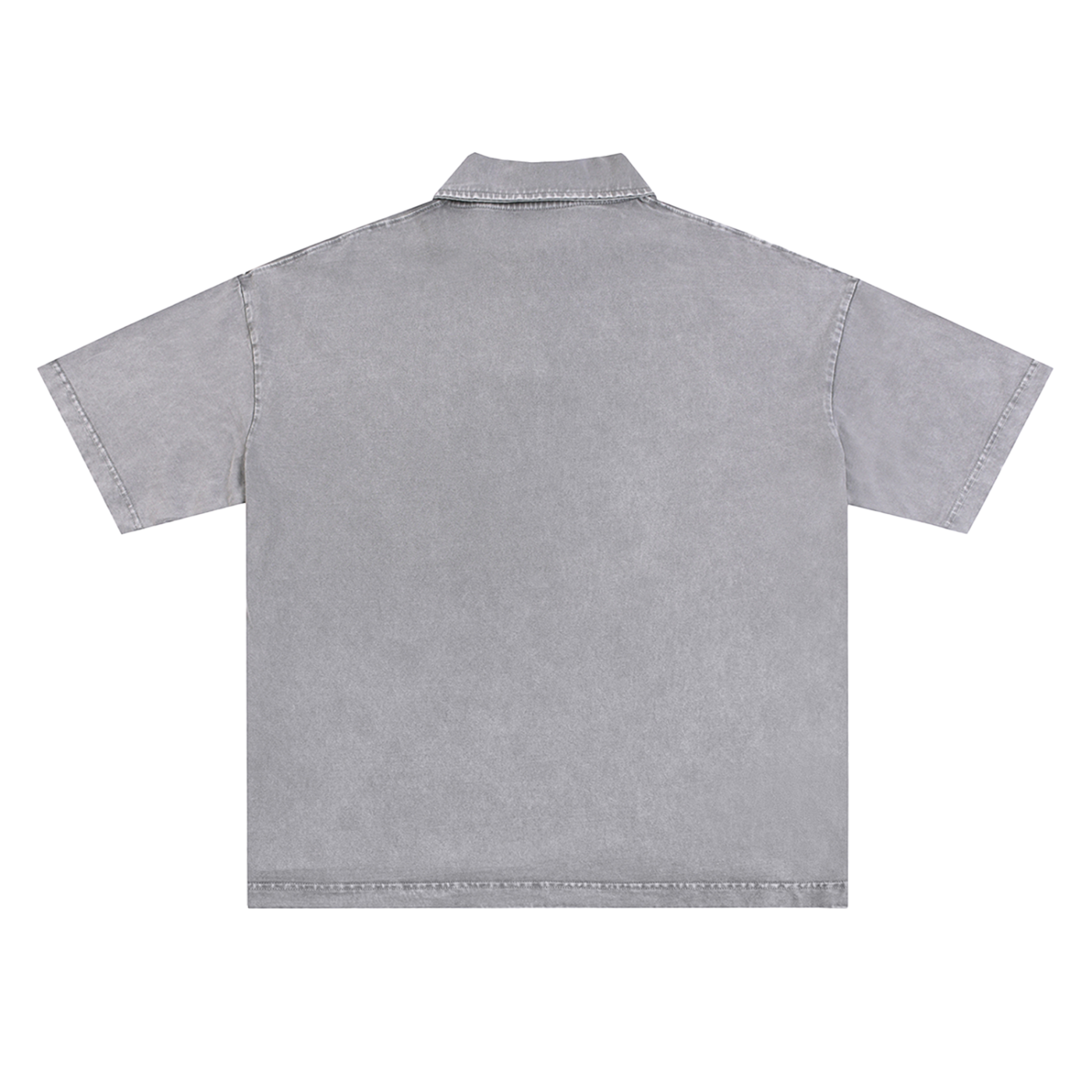Graphic Footy Heavyweight Snow-Washed Polo T-Shirt