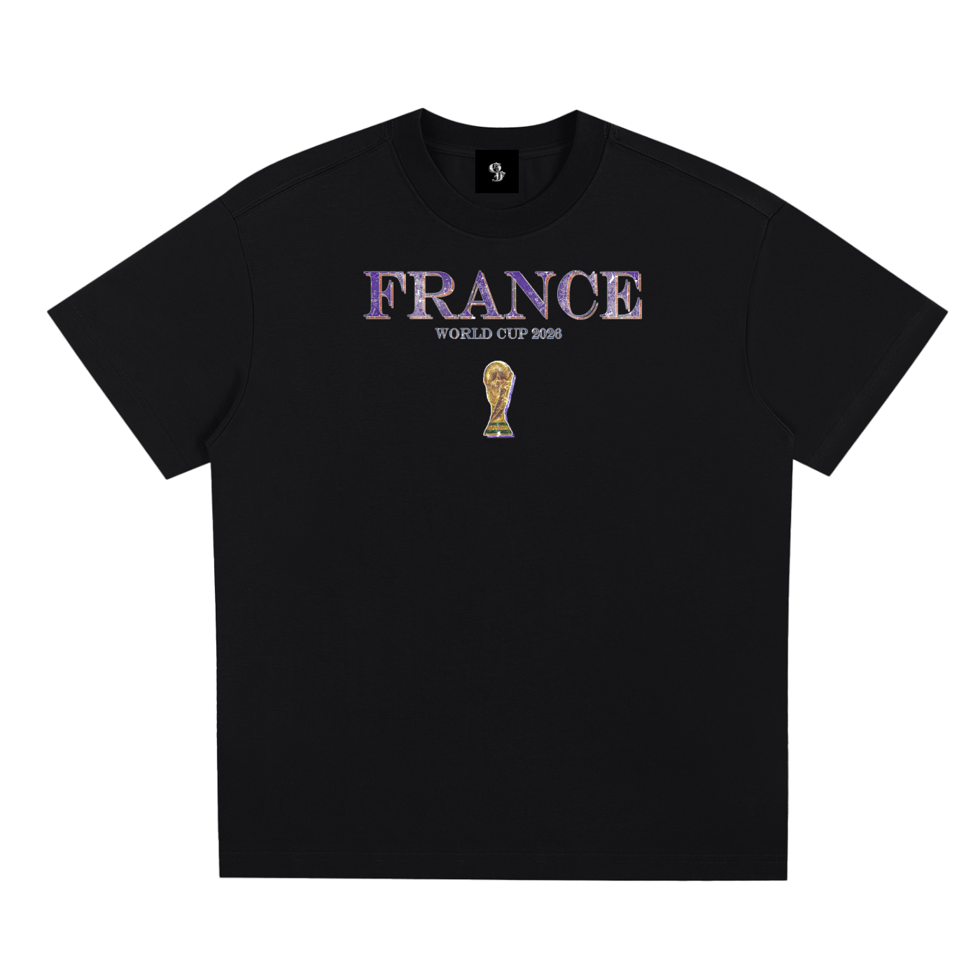 Vintage France World Cup Sorona Quick-Dry Cooling T-Shirt