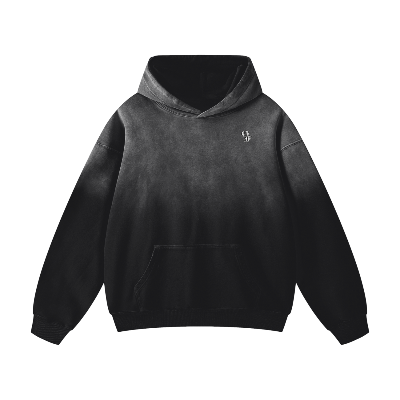 Graphic Footy Heavyweight Sunfade Oversized Hoodie