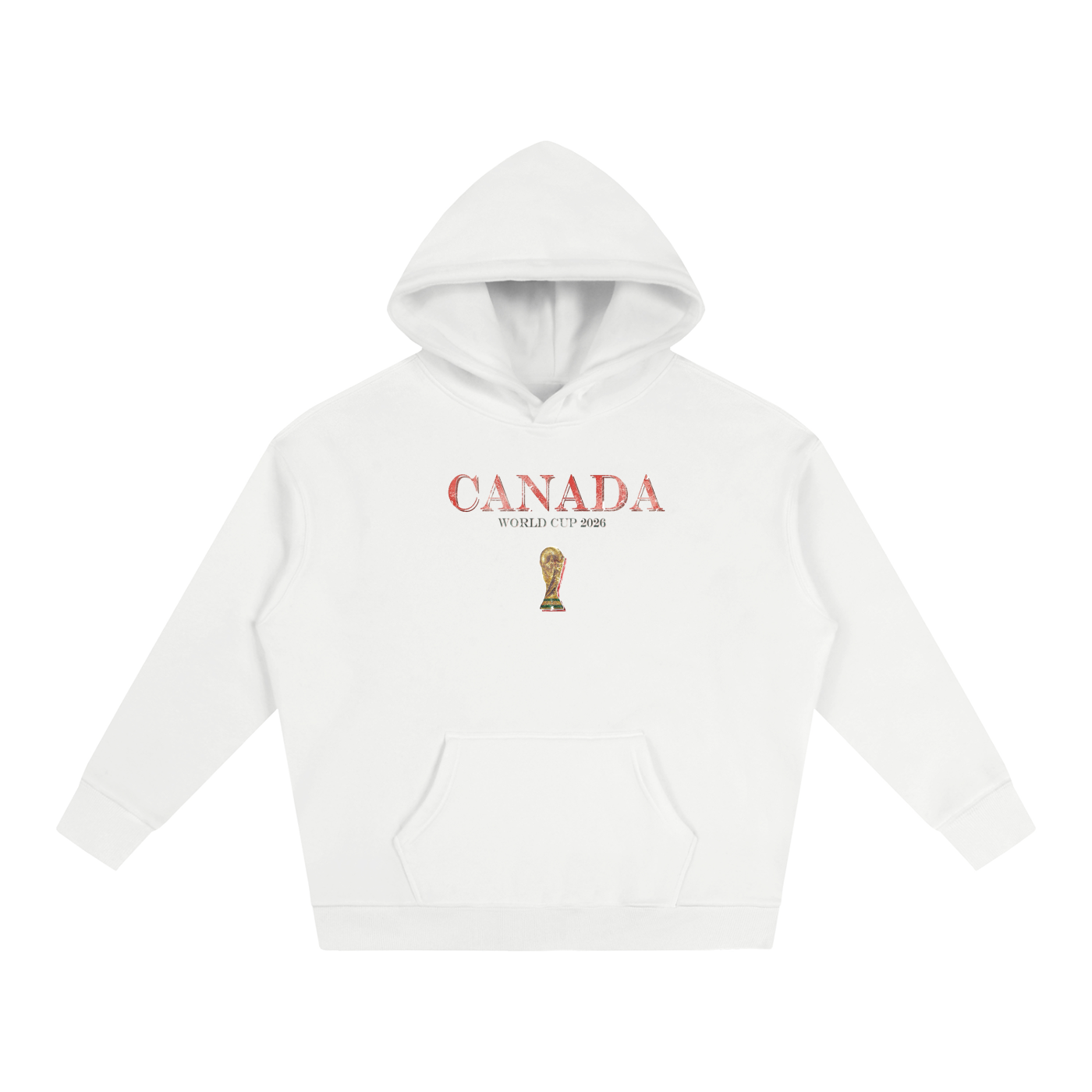 Vintage Canada World Cup Oversize Fleeced Hoodie