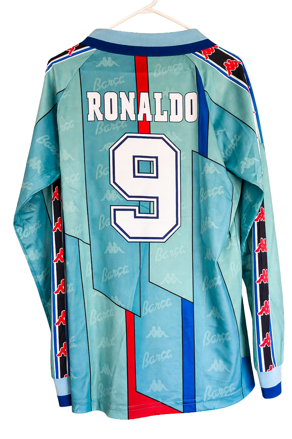 Vintage FC Barcelona 1996/1997 Away Jersey Ronaldo #9 El Fenómeno – XL – Brand New