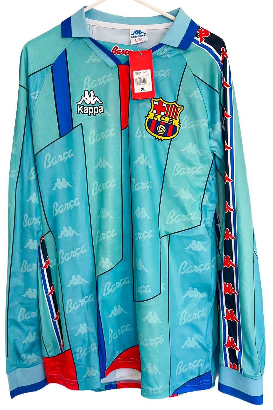 Vintage FC Barcelona 1996/1997 Away Jersey Ronaldo #9 El Fenómeno – XL – Brand New