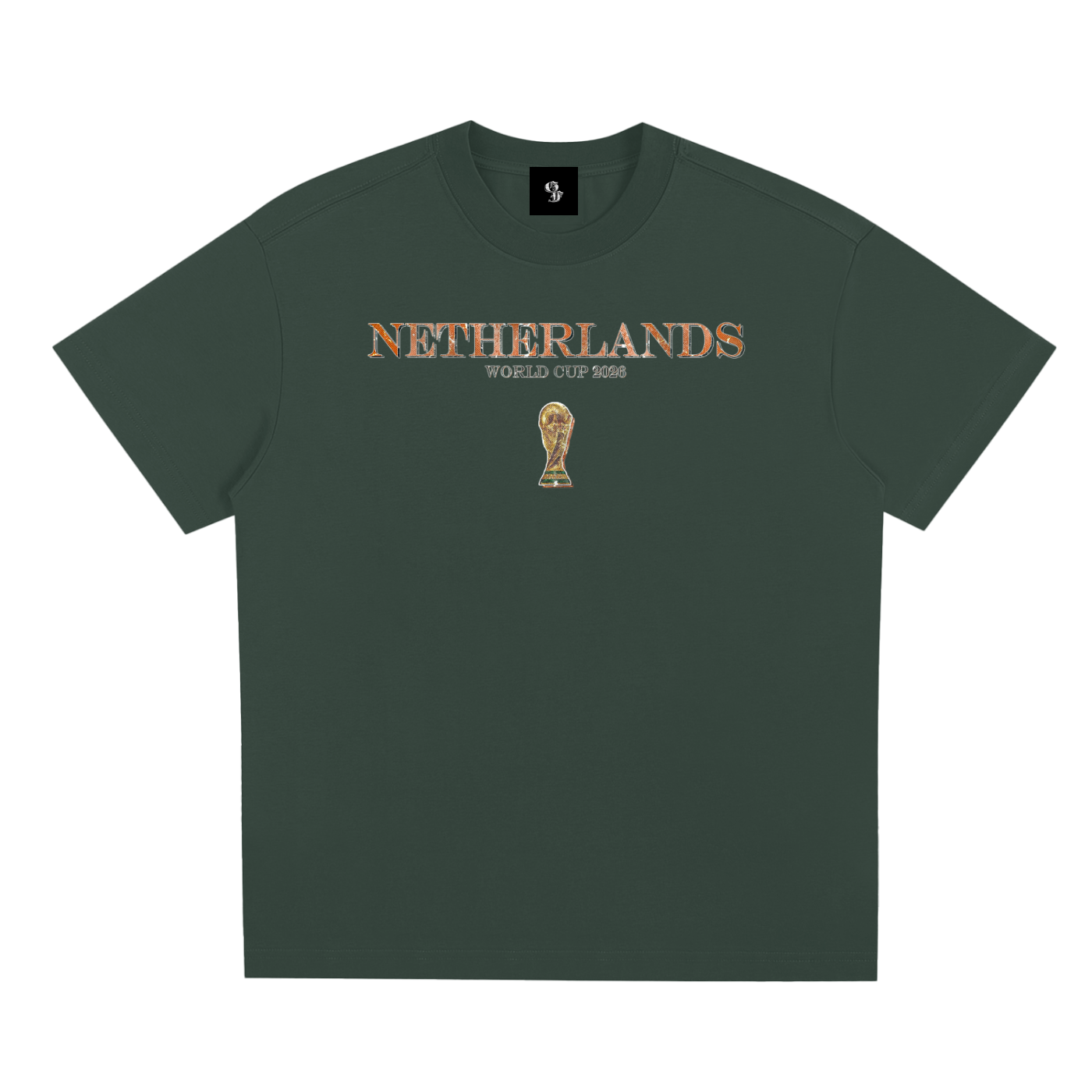 Vintage Netherlands World Cup Sorona Quick-Dry Cooling T-Shirt