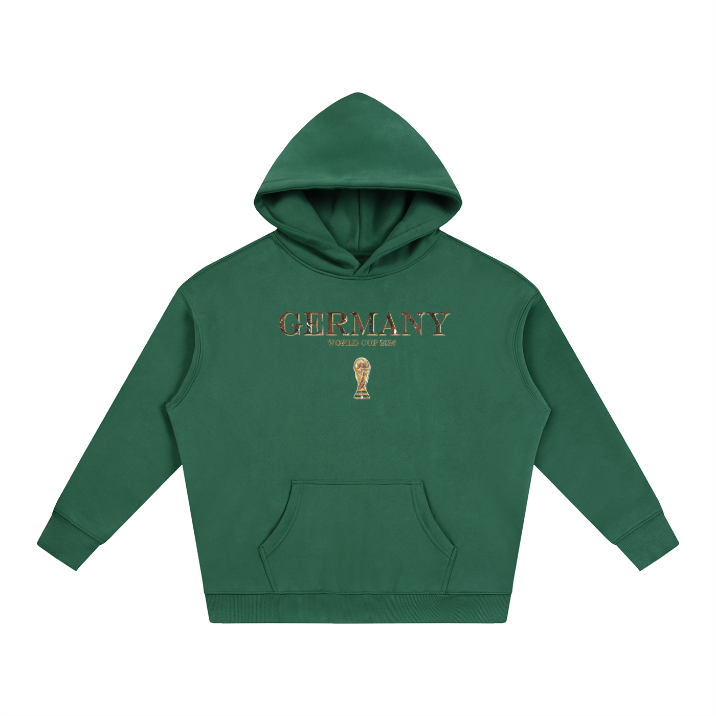 Vintage Germany World Cup Oversize Fleeced Hoodie