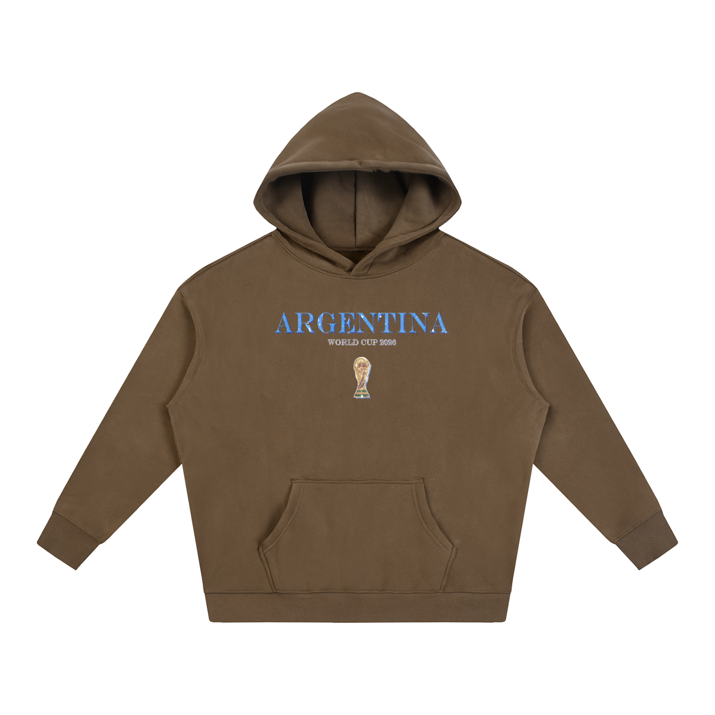 Argentina Oversize Fleeced Hoodie