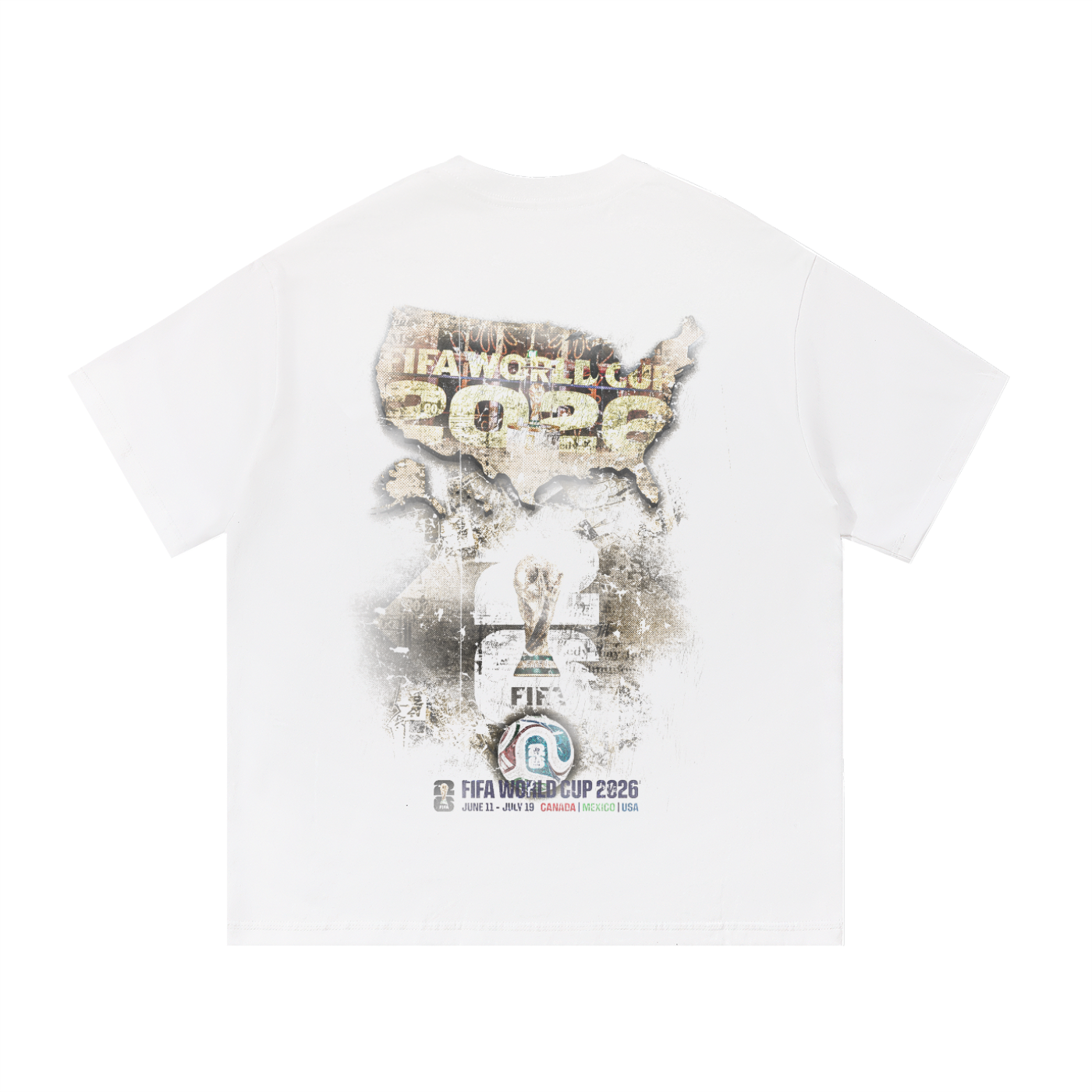 Vintage 2026 World Cup Essential Cotton T-Shirt