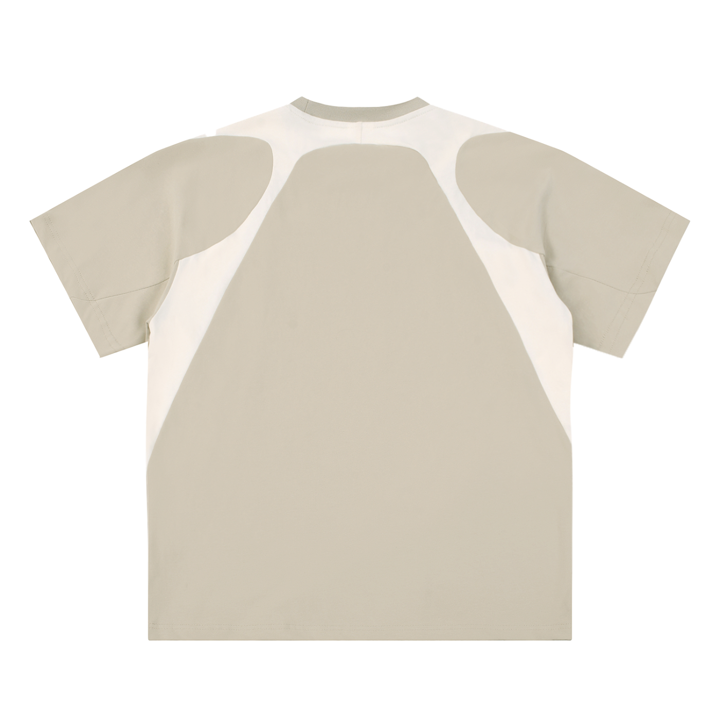 Graphic Footy Contrast Panel Cotton T-Shirt