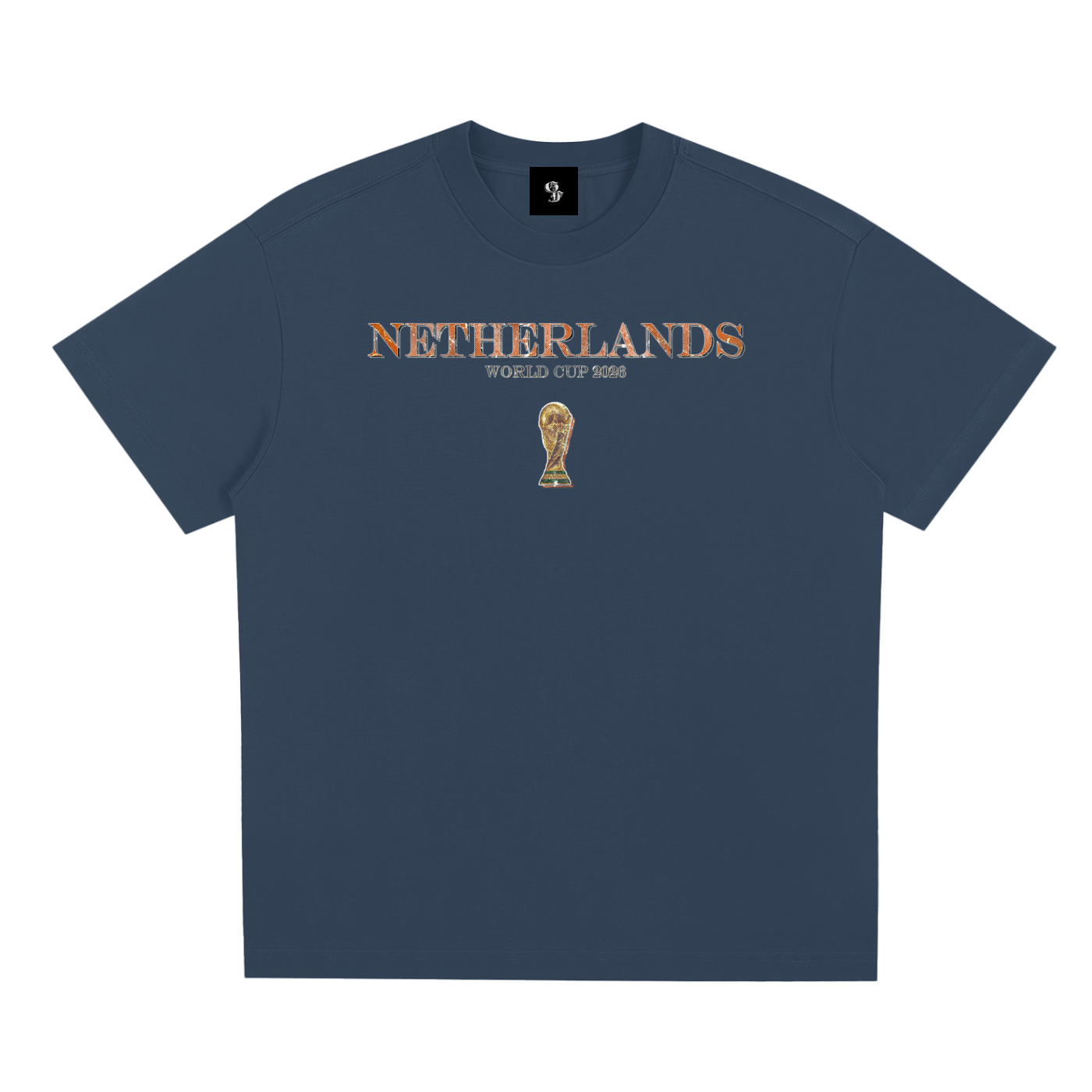 Vintage Netherlands World Cup Sorona Quick-Dry Cooling T-Shirt