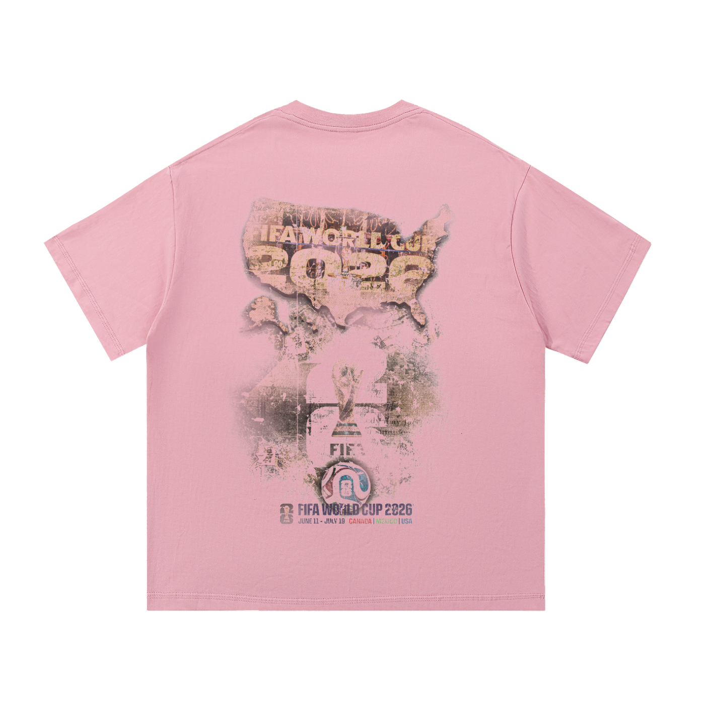 Vintage 2026 World Cup Essential Cotton T-Shirt